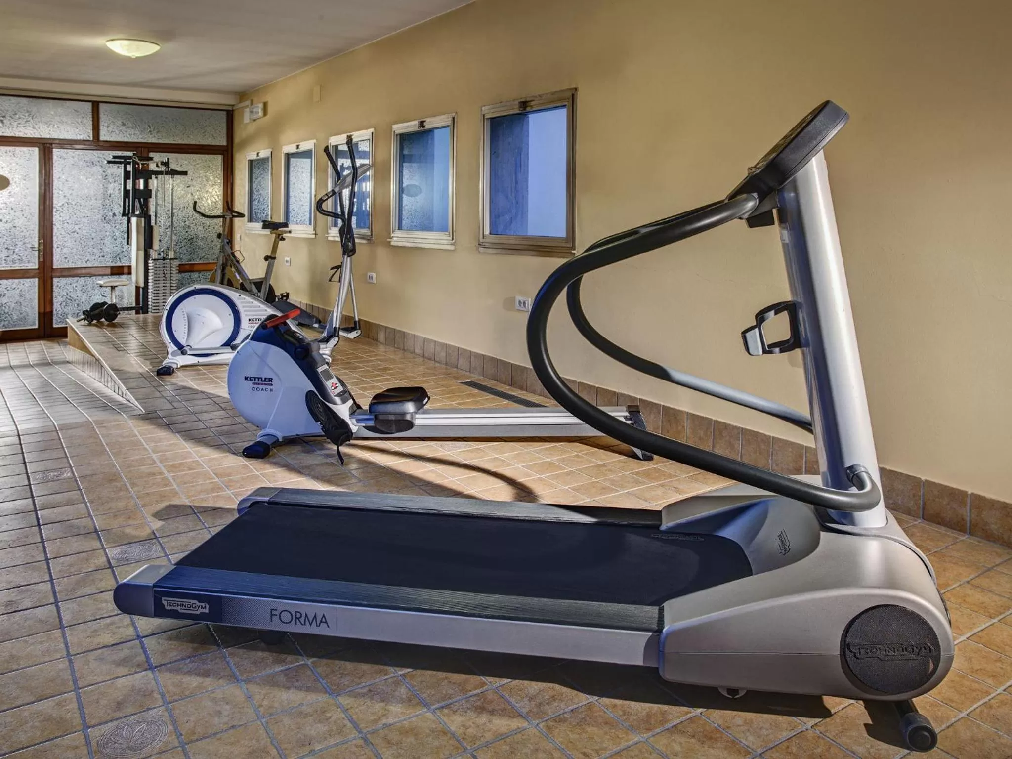 Fitness centre/facilities in Hotel Eliseo Terme