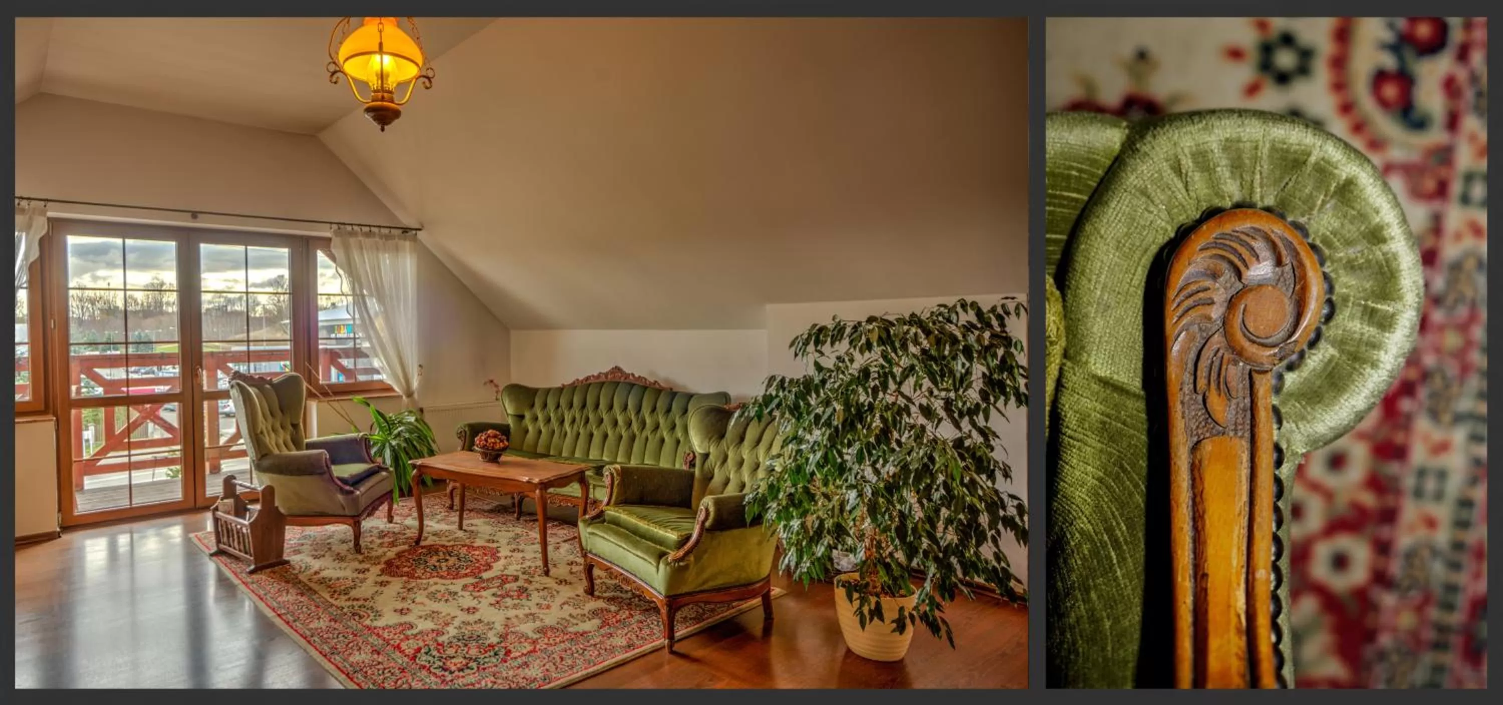 Seating Area in Restauracja Sidło