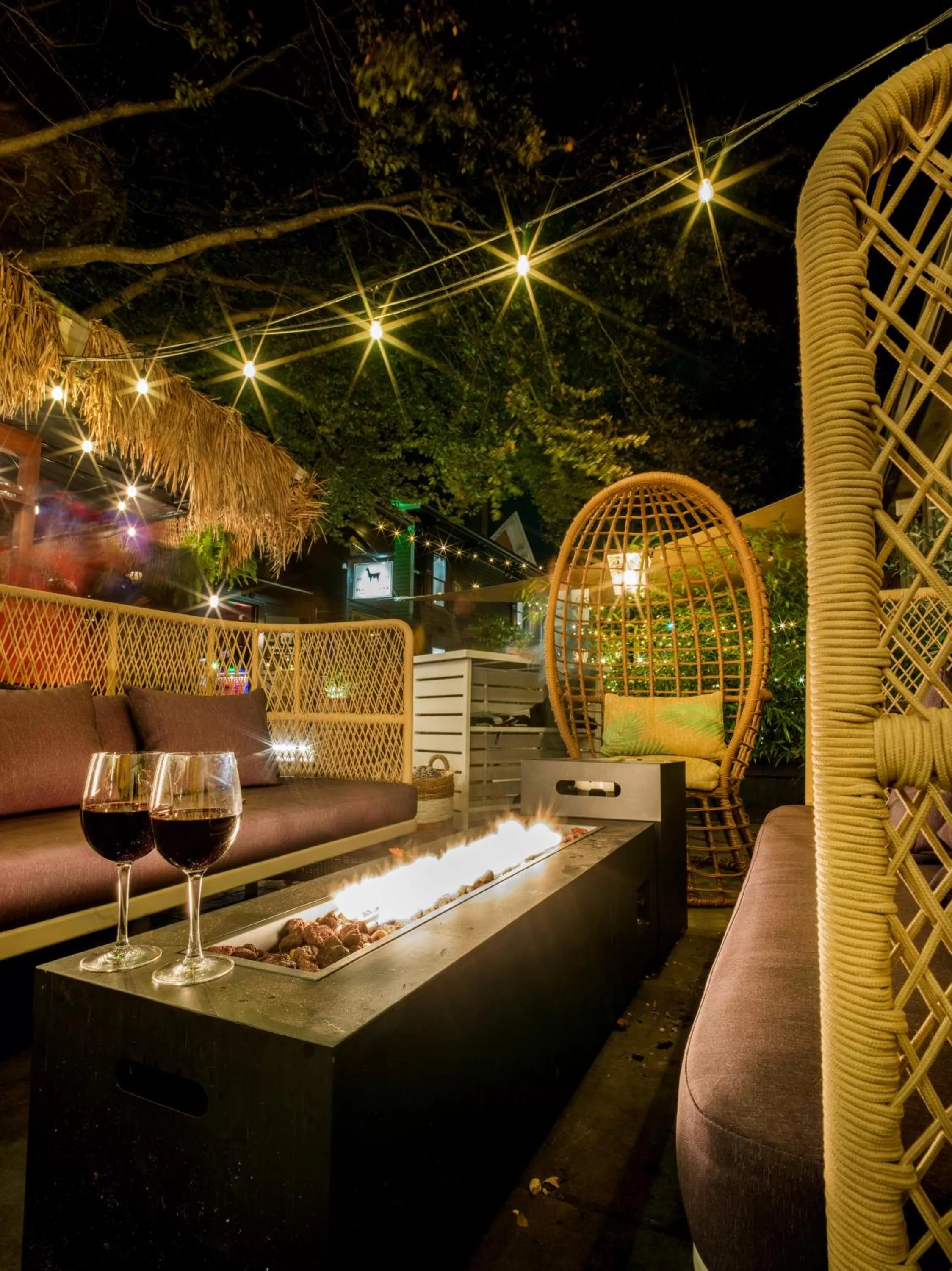 flat iron in American Beech Hotel