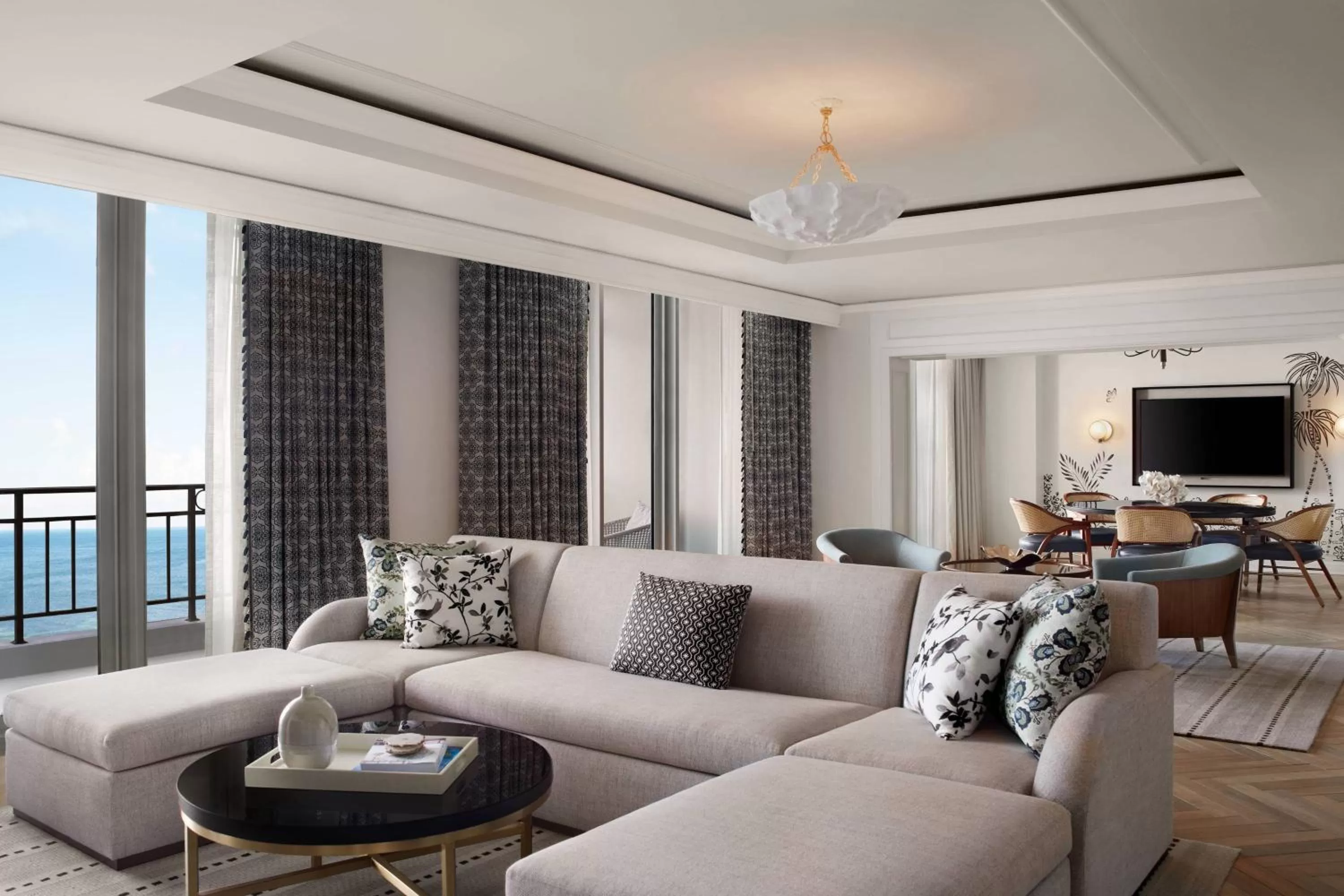 Living room in The Ritz-Carlton, Amelia Island
