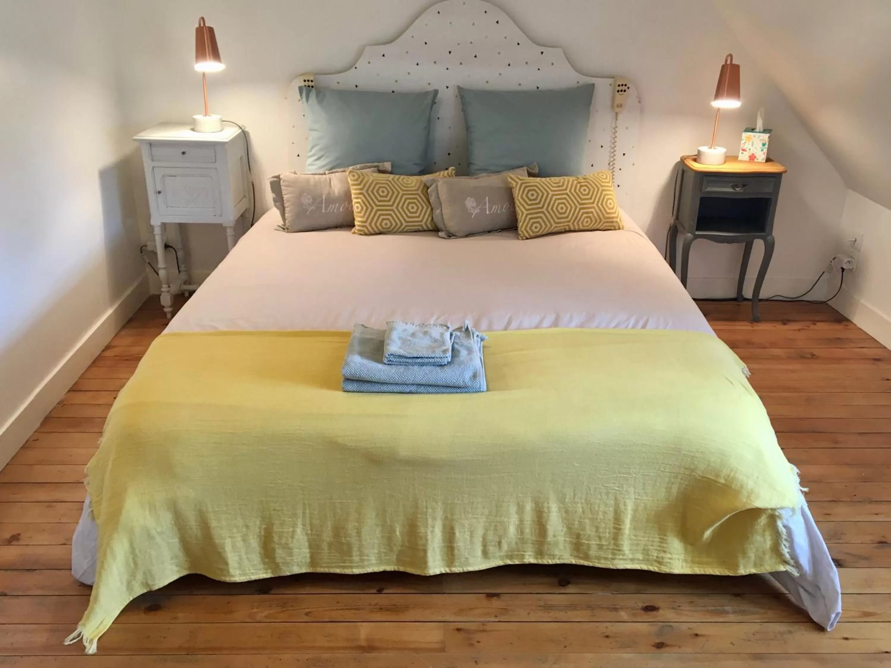 Bed in La maison de Montaboulin