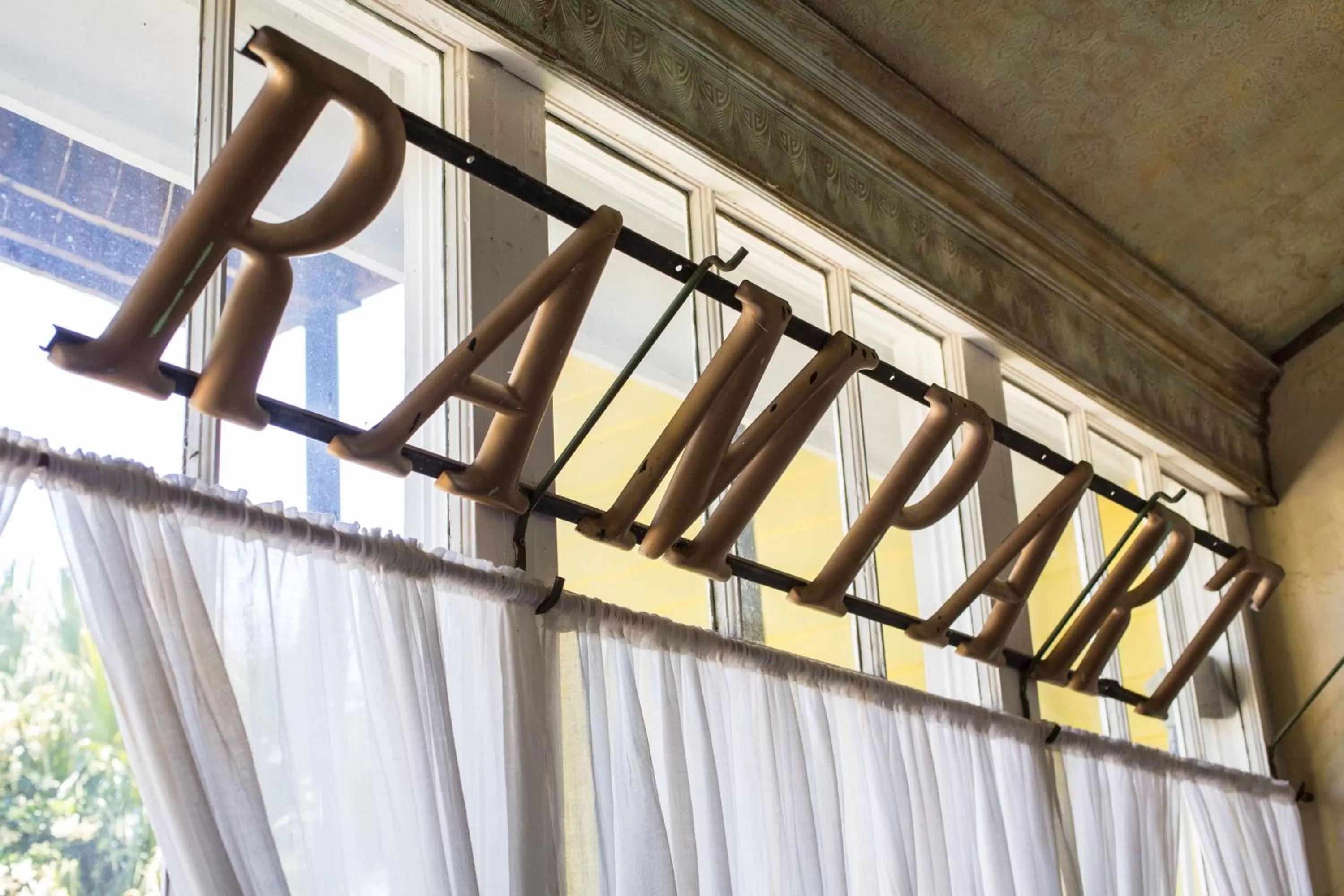 Decorative detail in Auld Sweet Olive Bed and Breakfast