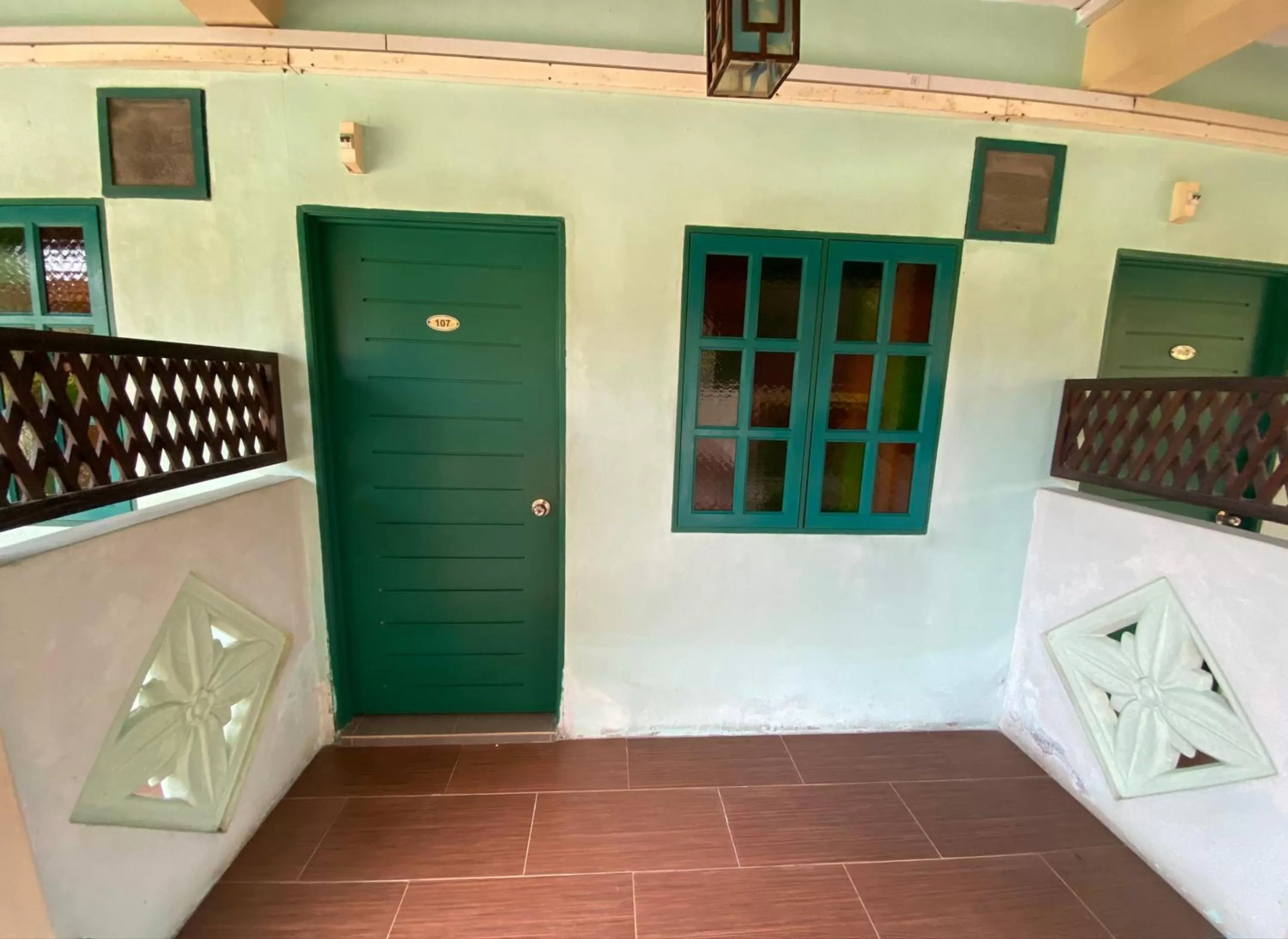 Facade/entrance in Sabak Awor Resort