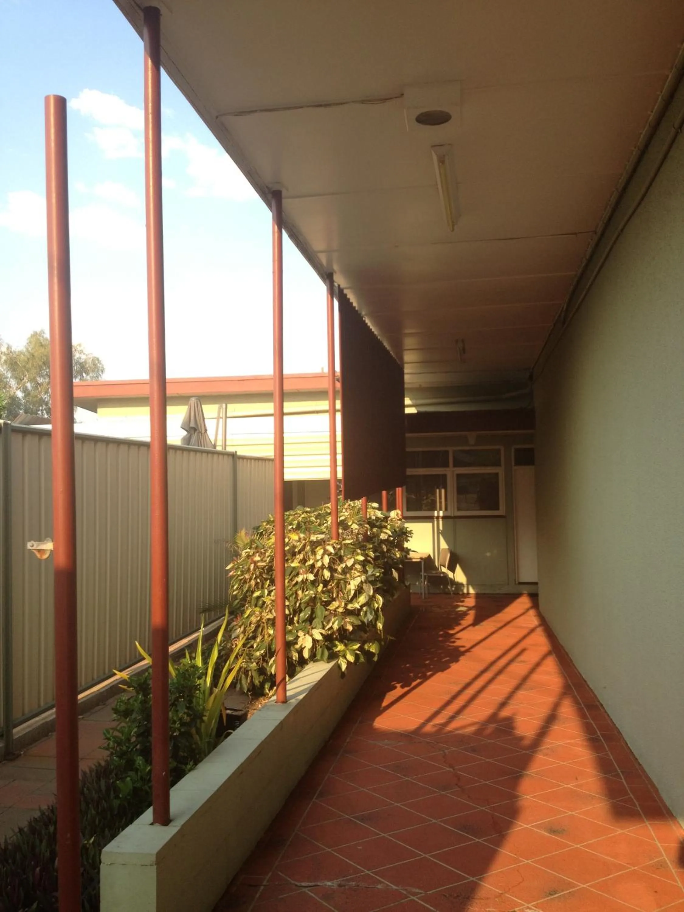 Lobby or reception, Balcony/Terrace in Cityside Accommodation