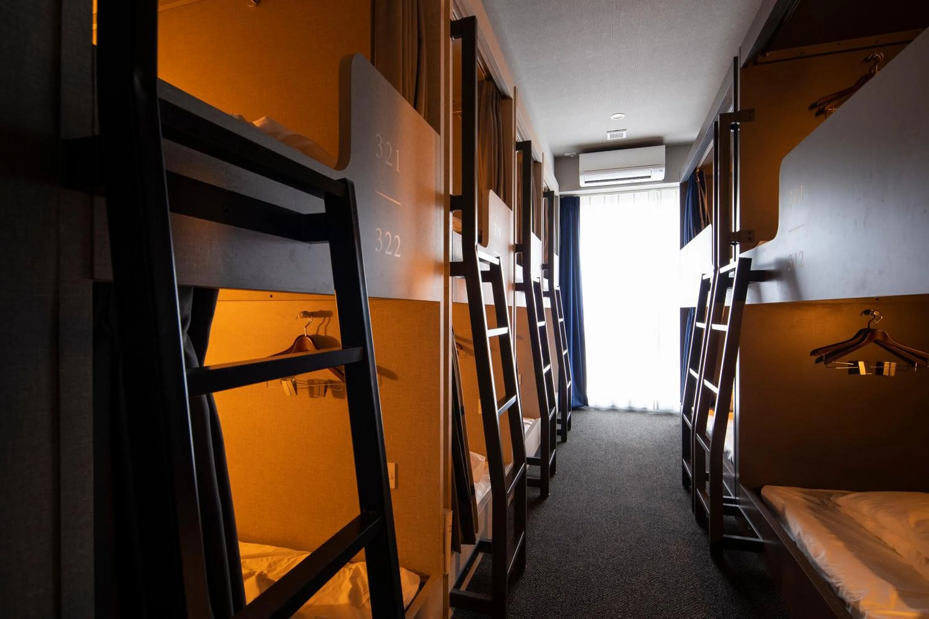 Photo of the whole room, Bed in IMANO OSAKA SHINSAIBASHI HOSTEL
