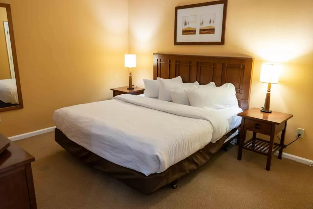 Bed in The Appalachian at Mountain Creek