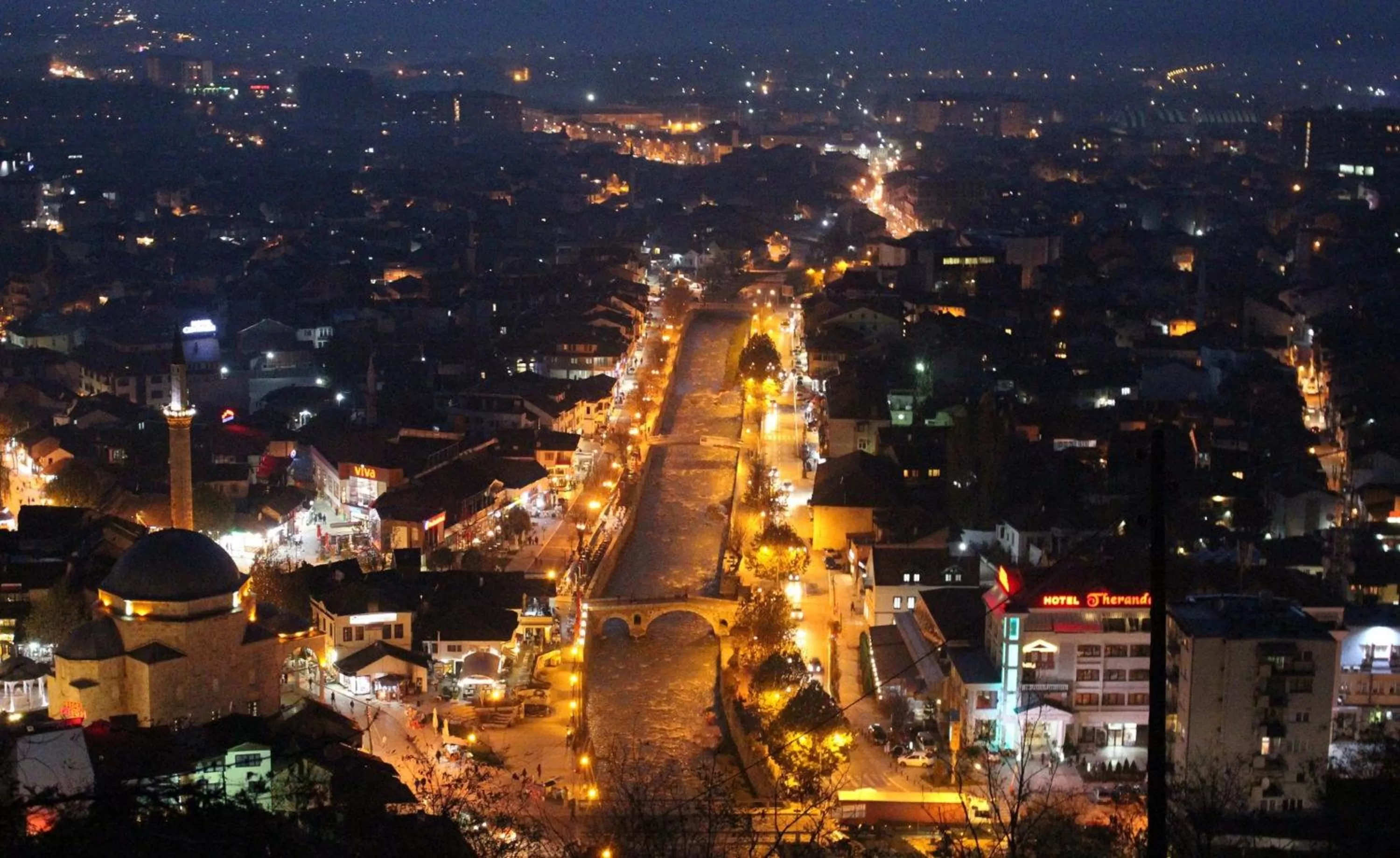 City view in Hotel Albatros