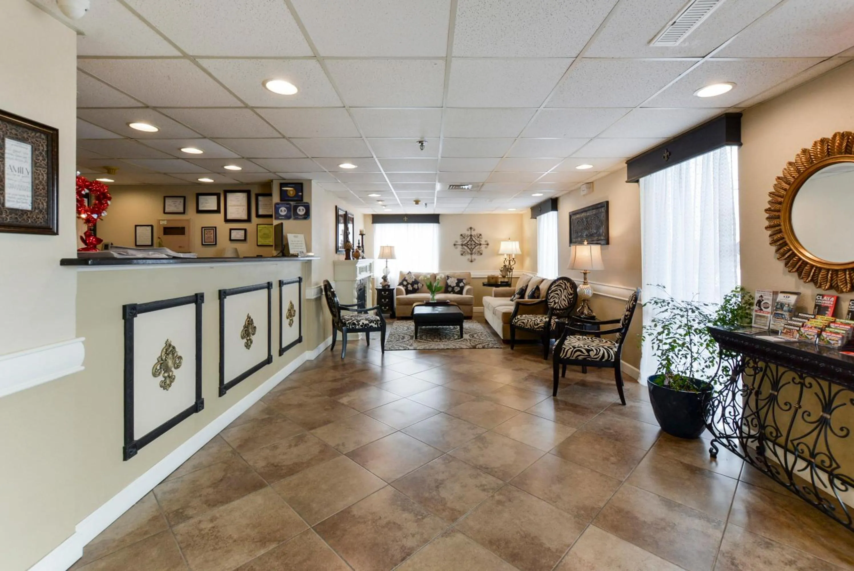 Lobby or reception in Grand View Inn & Suites