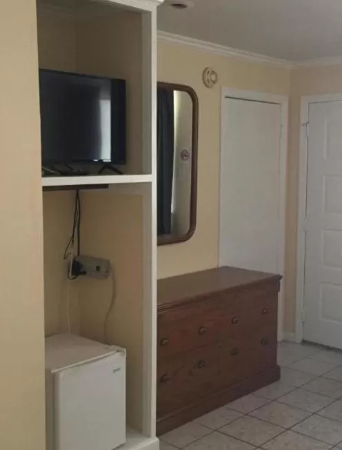 TV/Entertainment Center in Ocean Cove Motel