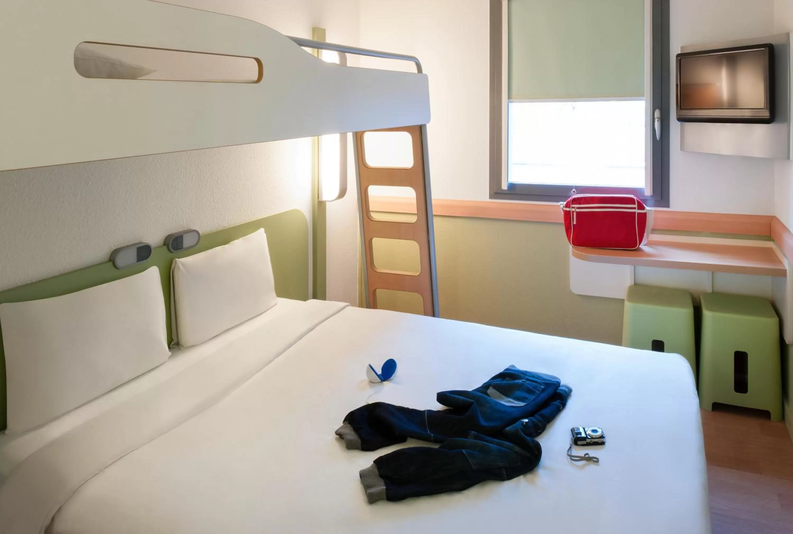 bunk bed, Bed in ibis Budget Brussels South Ruisbroek