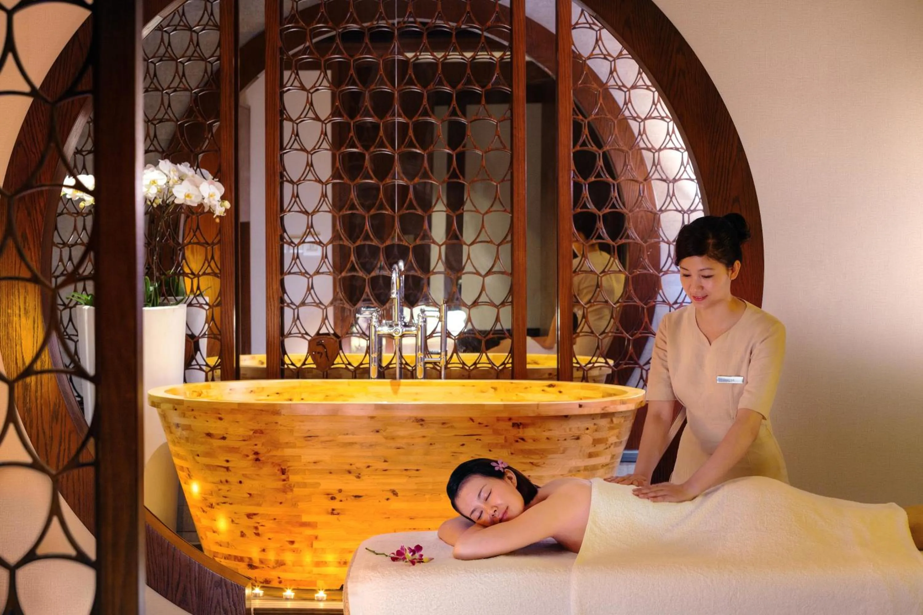 Spa and wellness centre/facilities in Tonino Lamborghini Hotel Suzhou