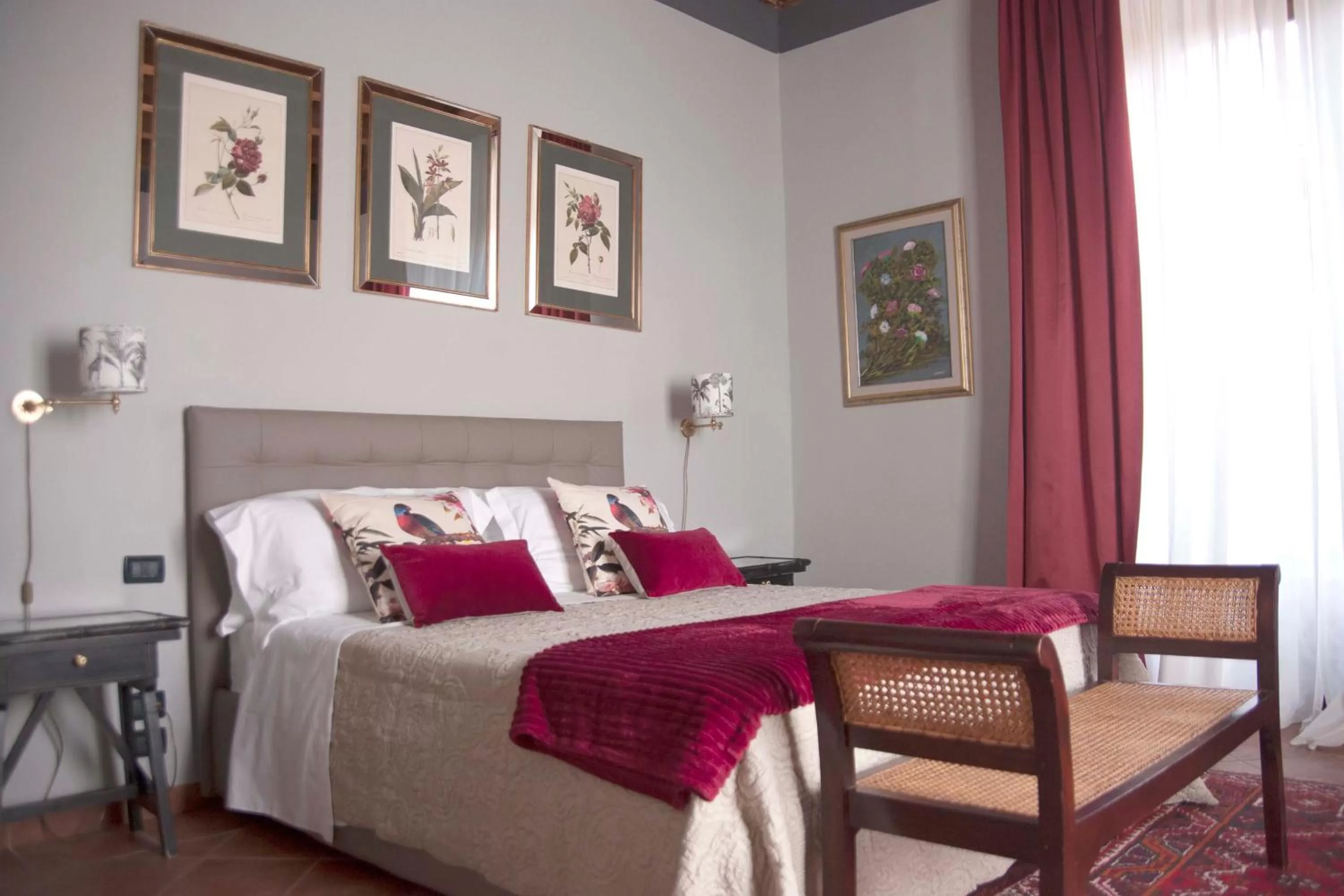 Bed in Antica Dimora De' Benci