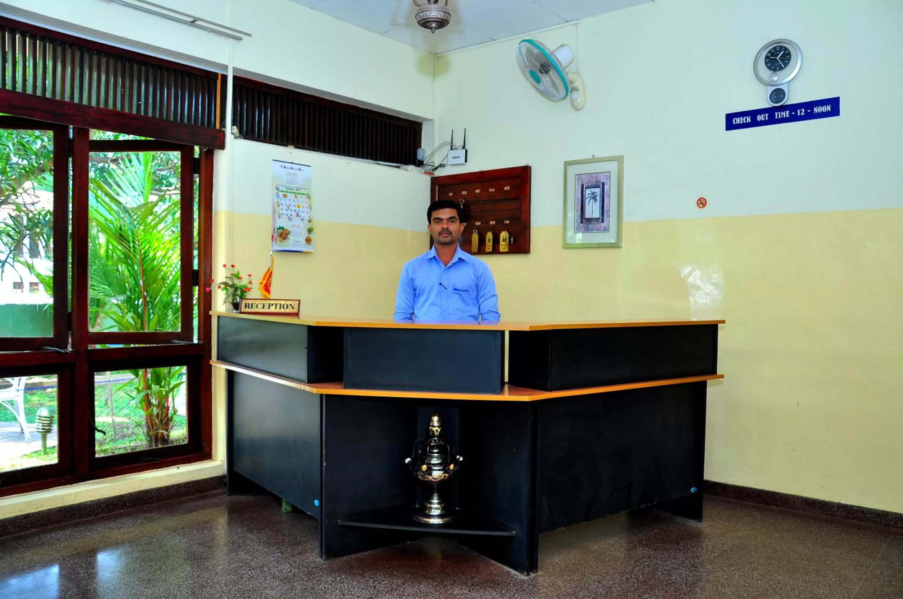 Lobby or reception in Milano Tourist Rest