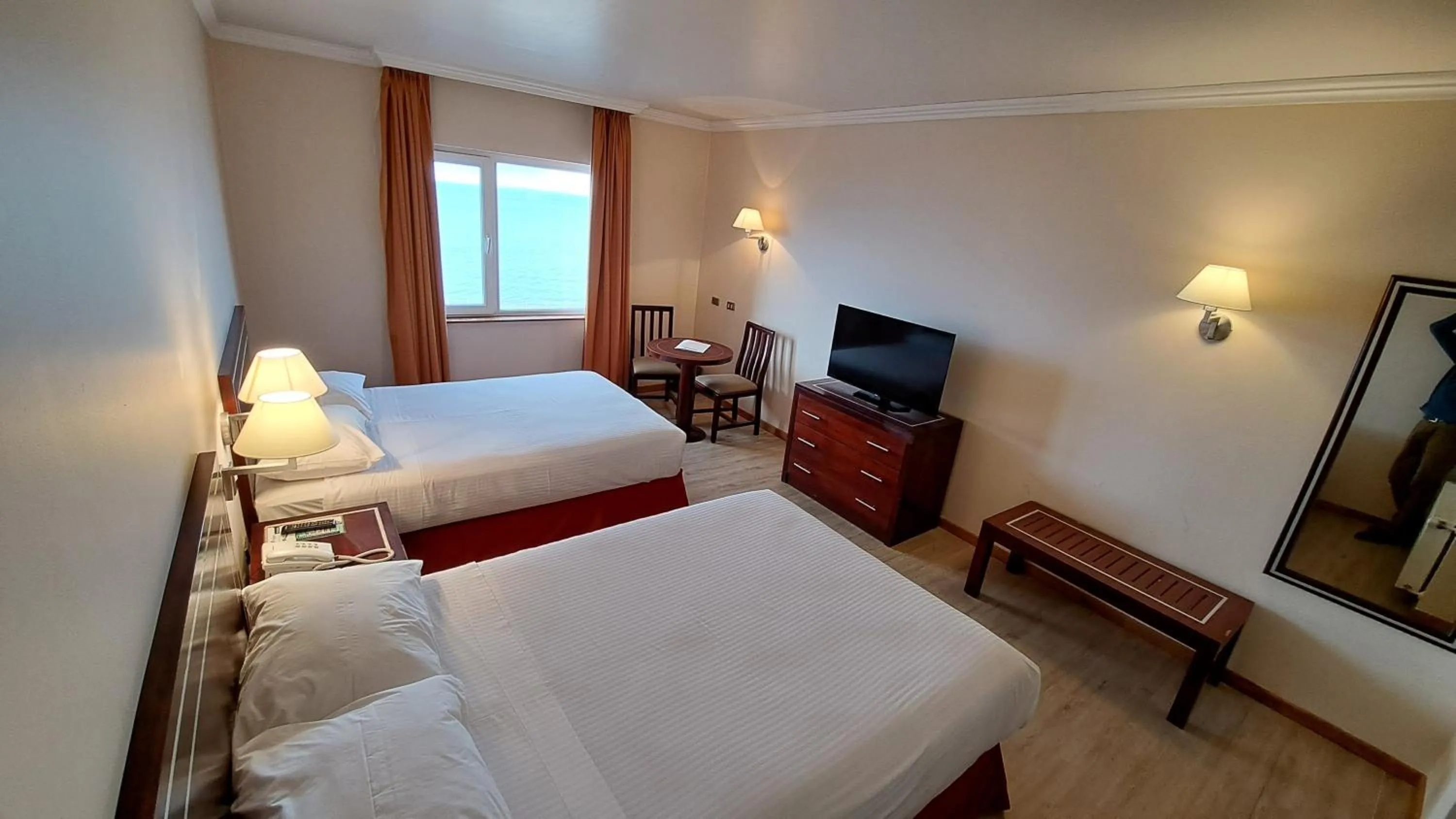 Bed in Hotel Diego de Almagro Punta Arenas