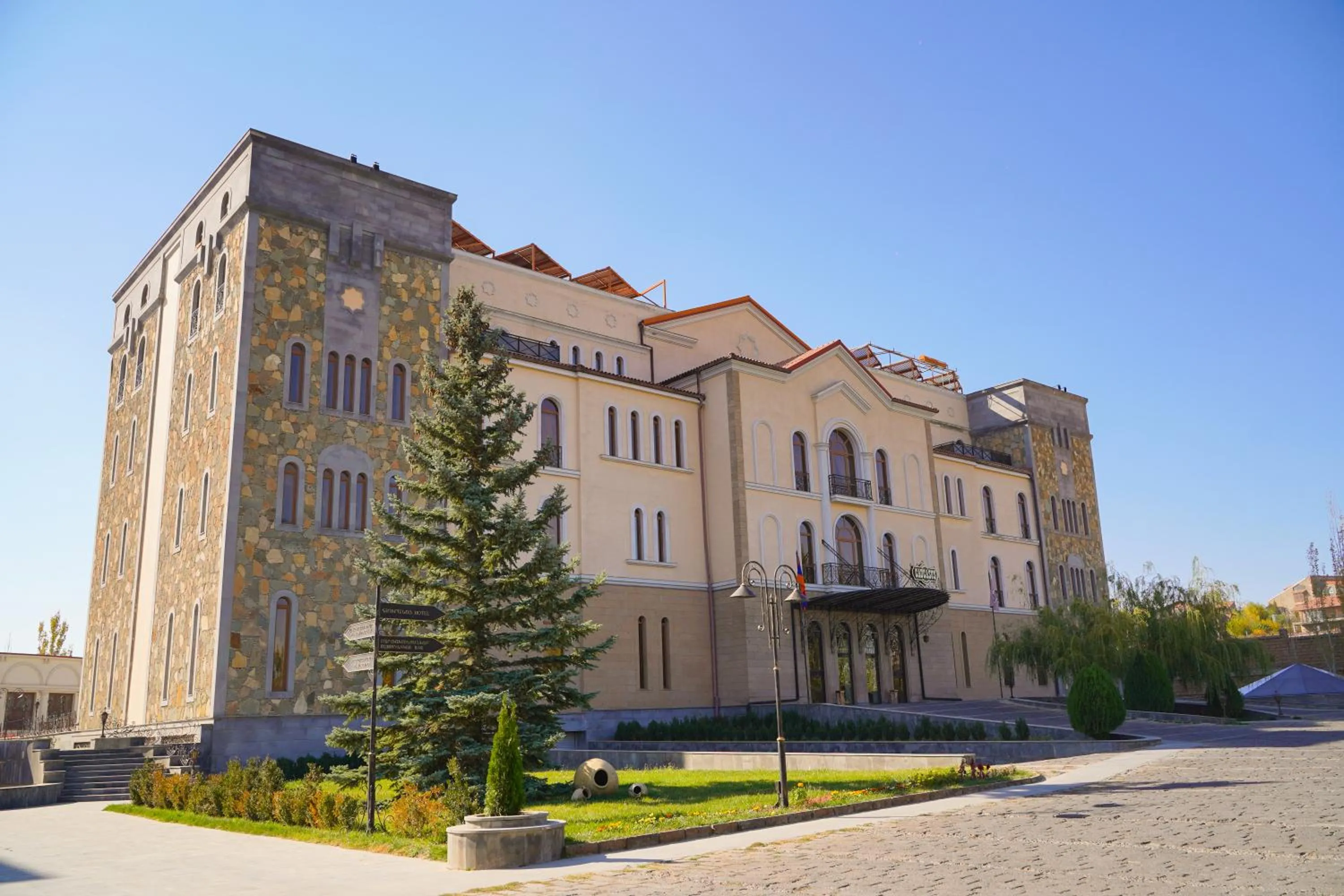 Property building in Caucasus Hotel