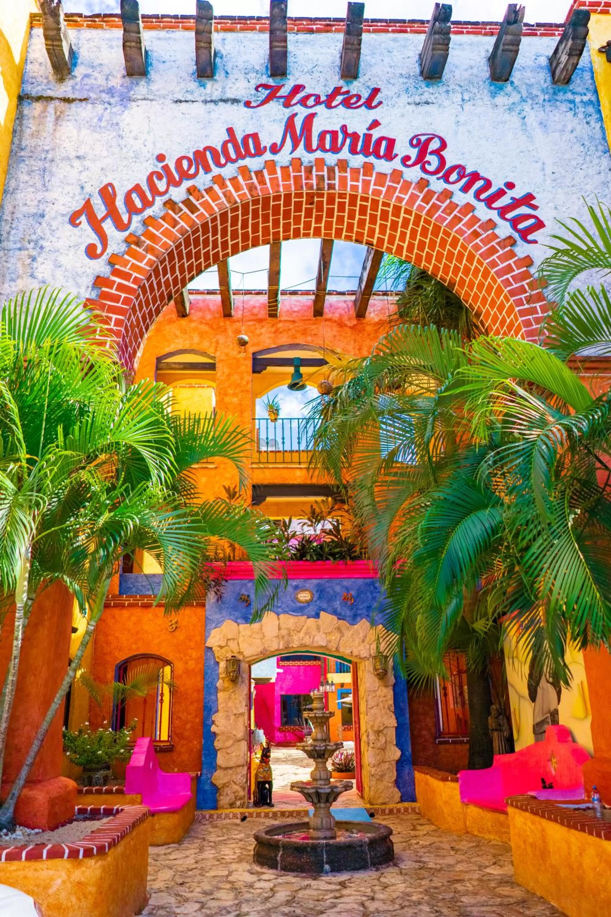 Facade/entrance in Hacienda Maria Bonita Hotel