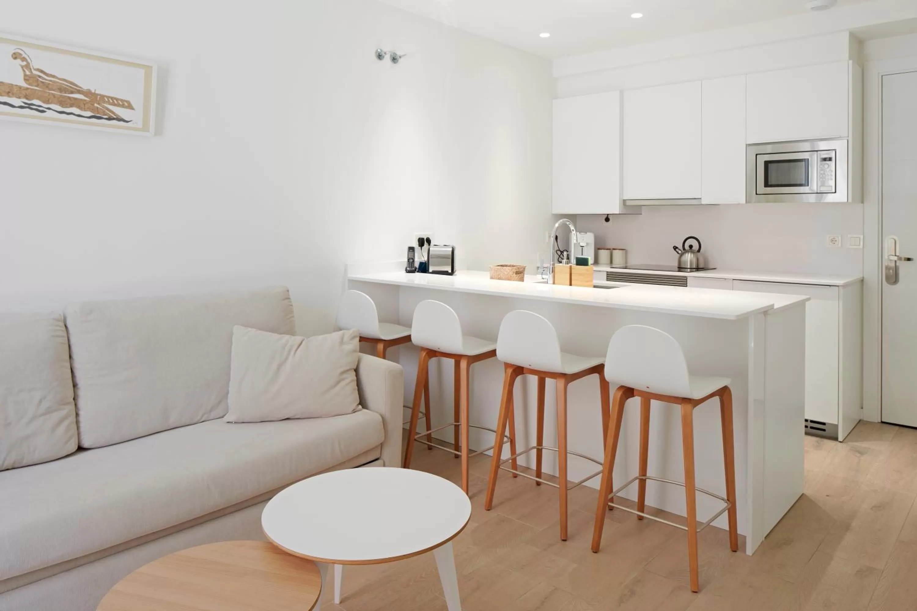 Kitchen or kitchenette in Hotel SANSEbay