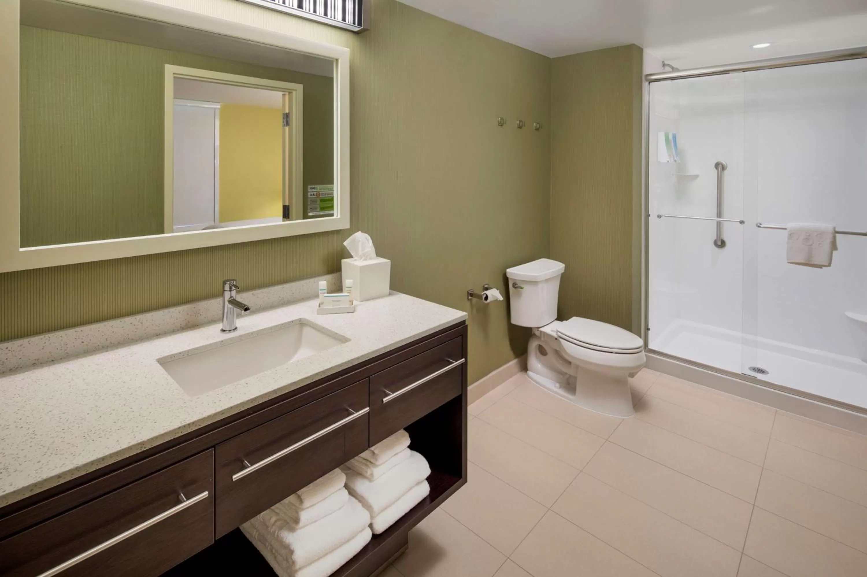 Bathroom in Home2 Suites By Hilton Mishawaka South Bend