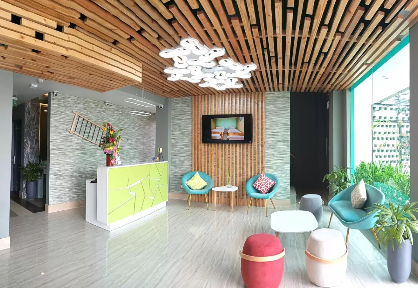 Lobby or reception in Felicity Island Hotel