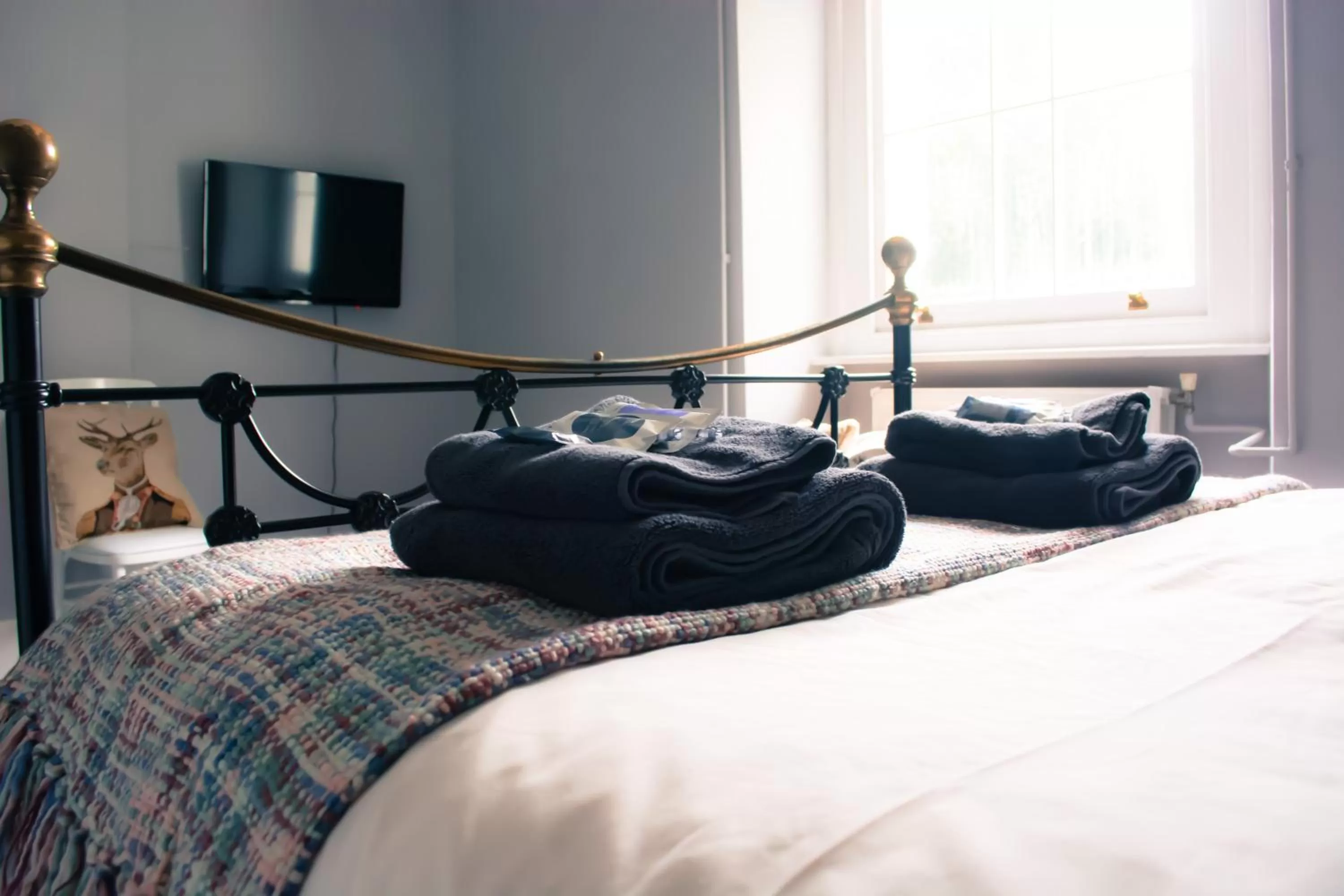 Bed in The Old Down Inn