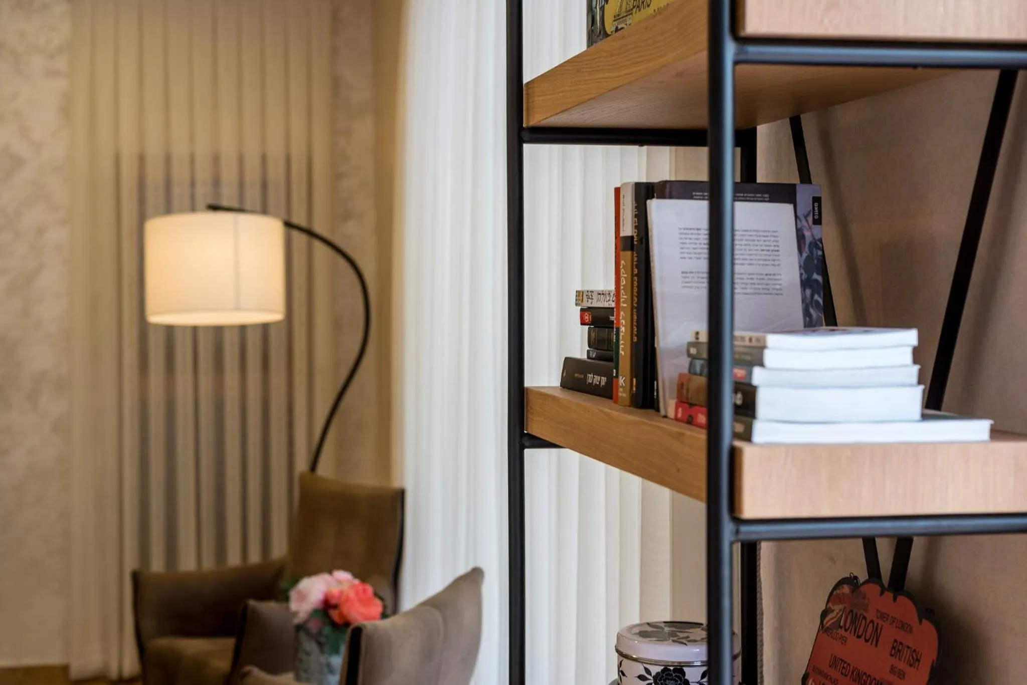 Decorative detail in Ness Hotel