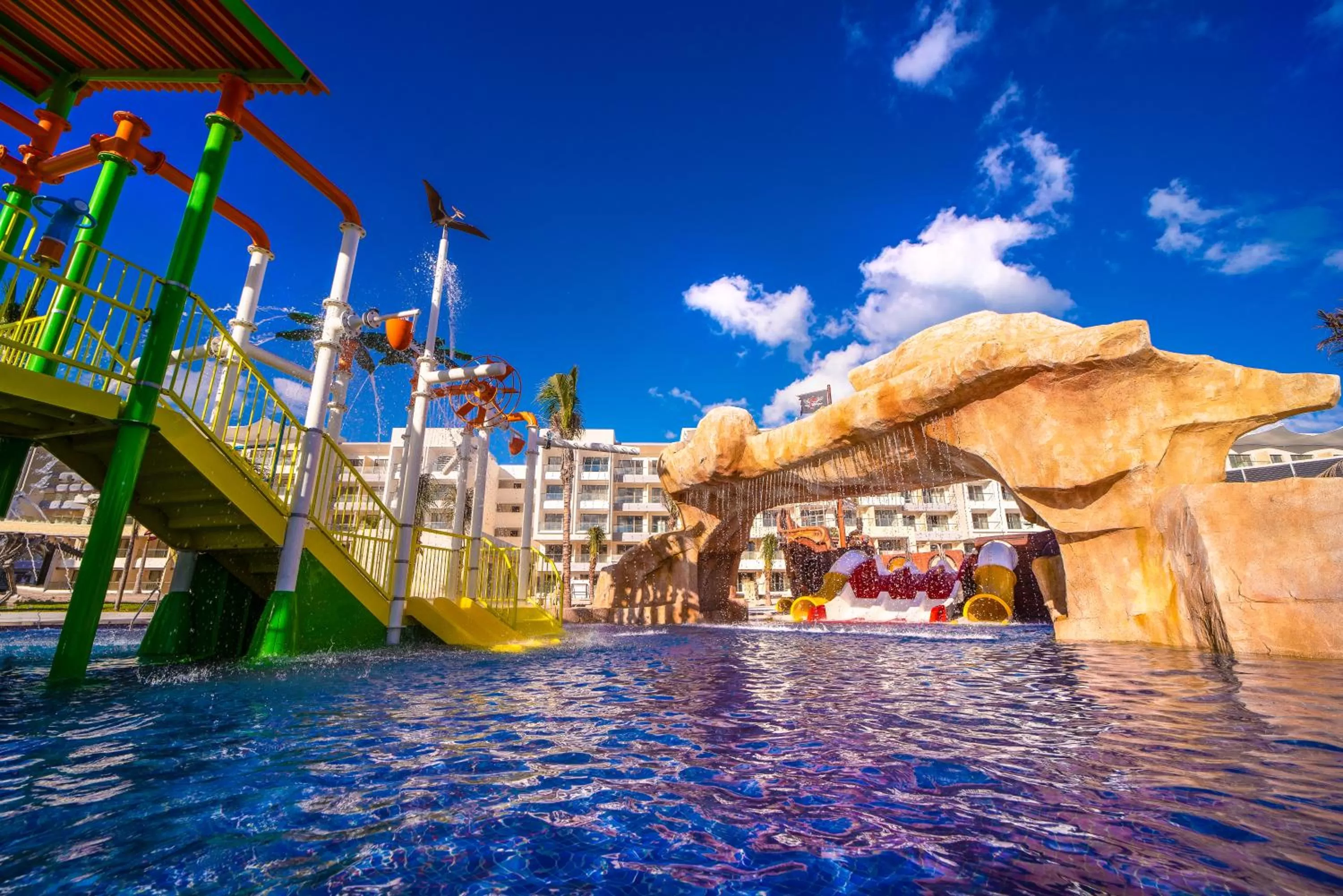 Aqua park in Planet Hollywood Cancun by Royalton, An Autograph Collection All-Inclusive Resort