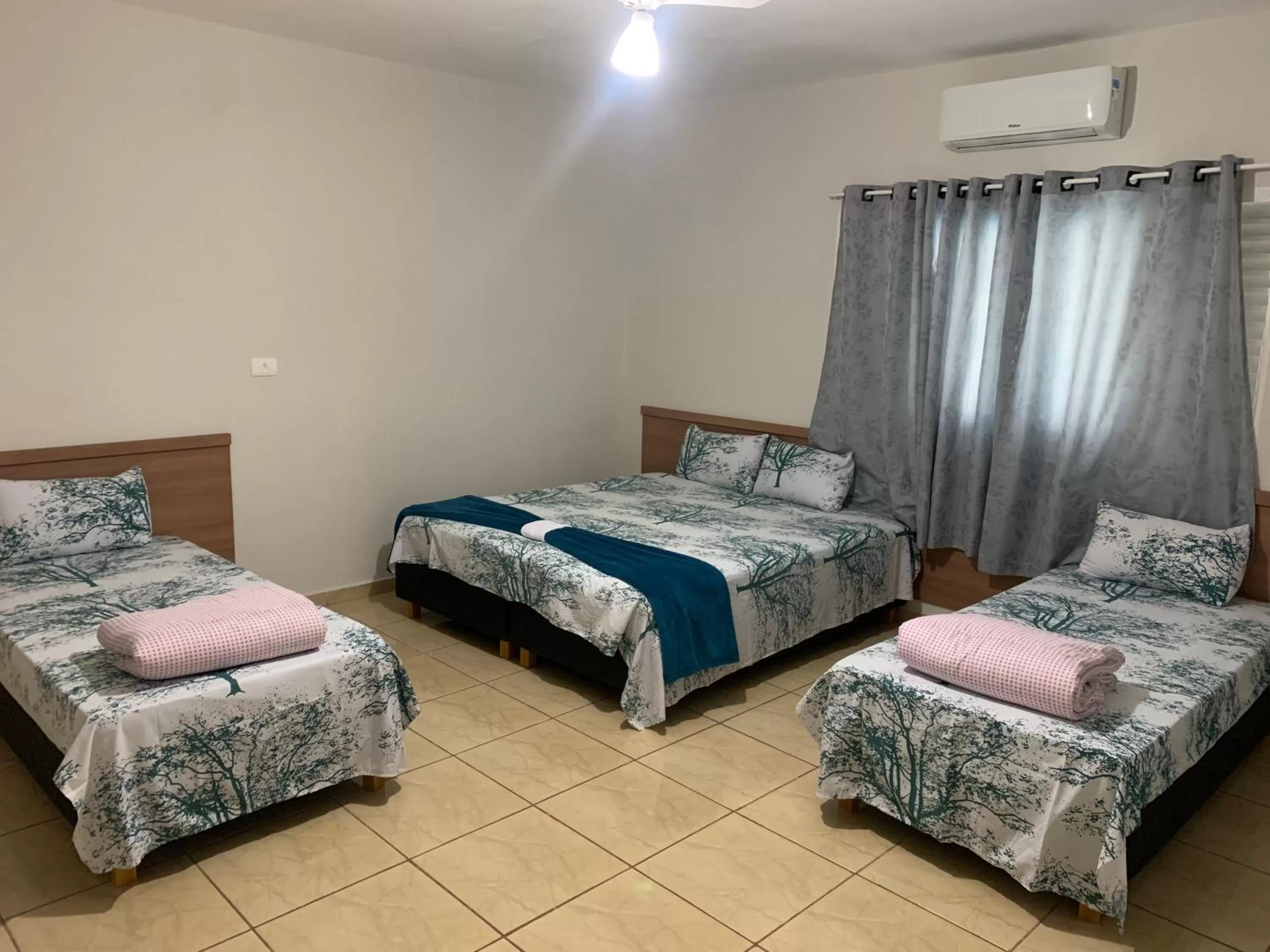 Bed in Pousada Ananda São Pedro