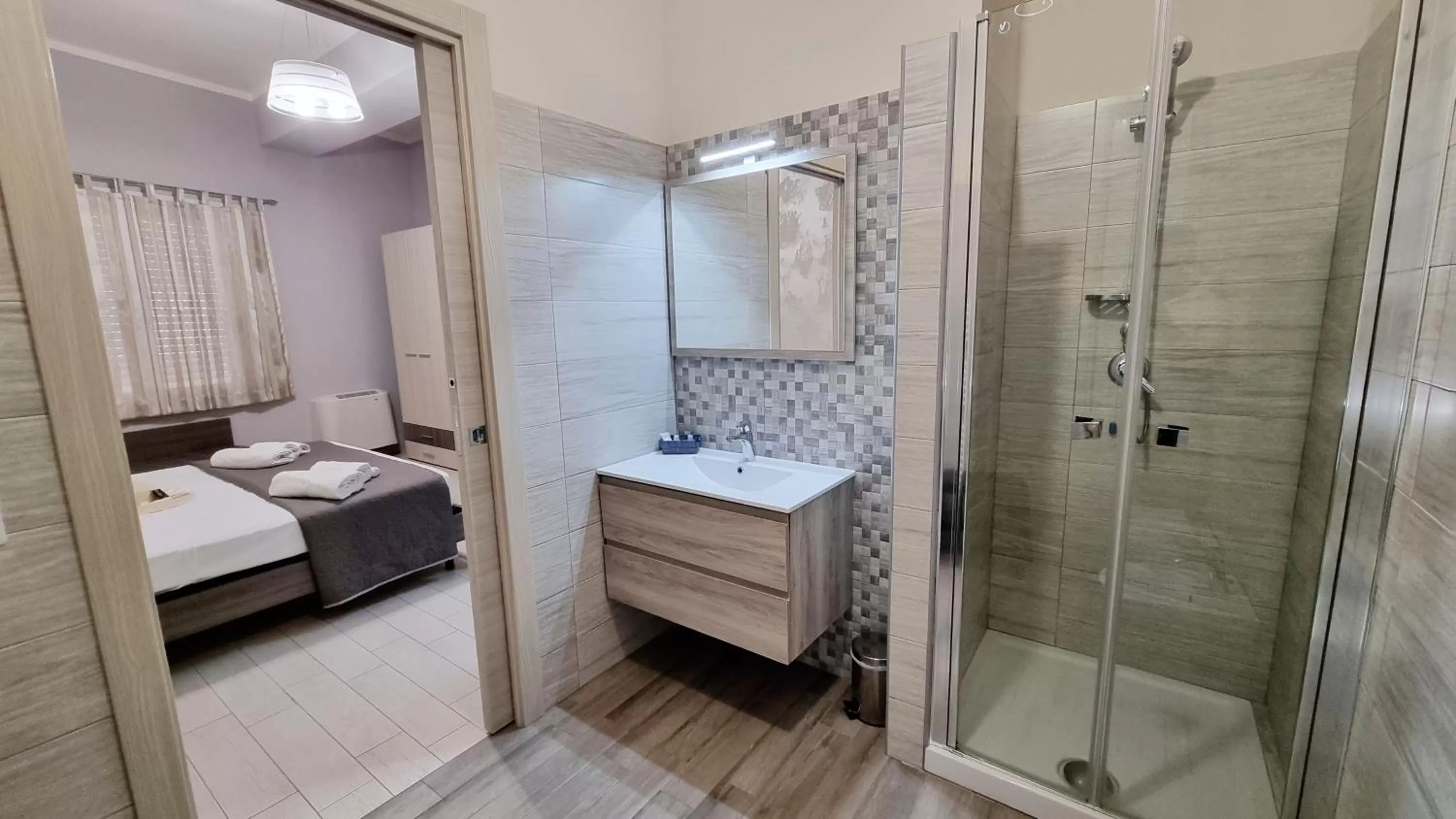 Bathroom in Residenza Atena