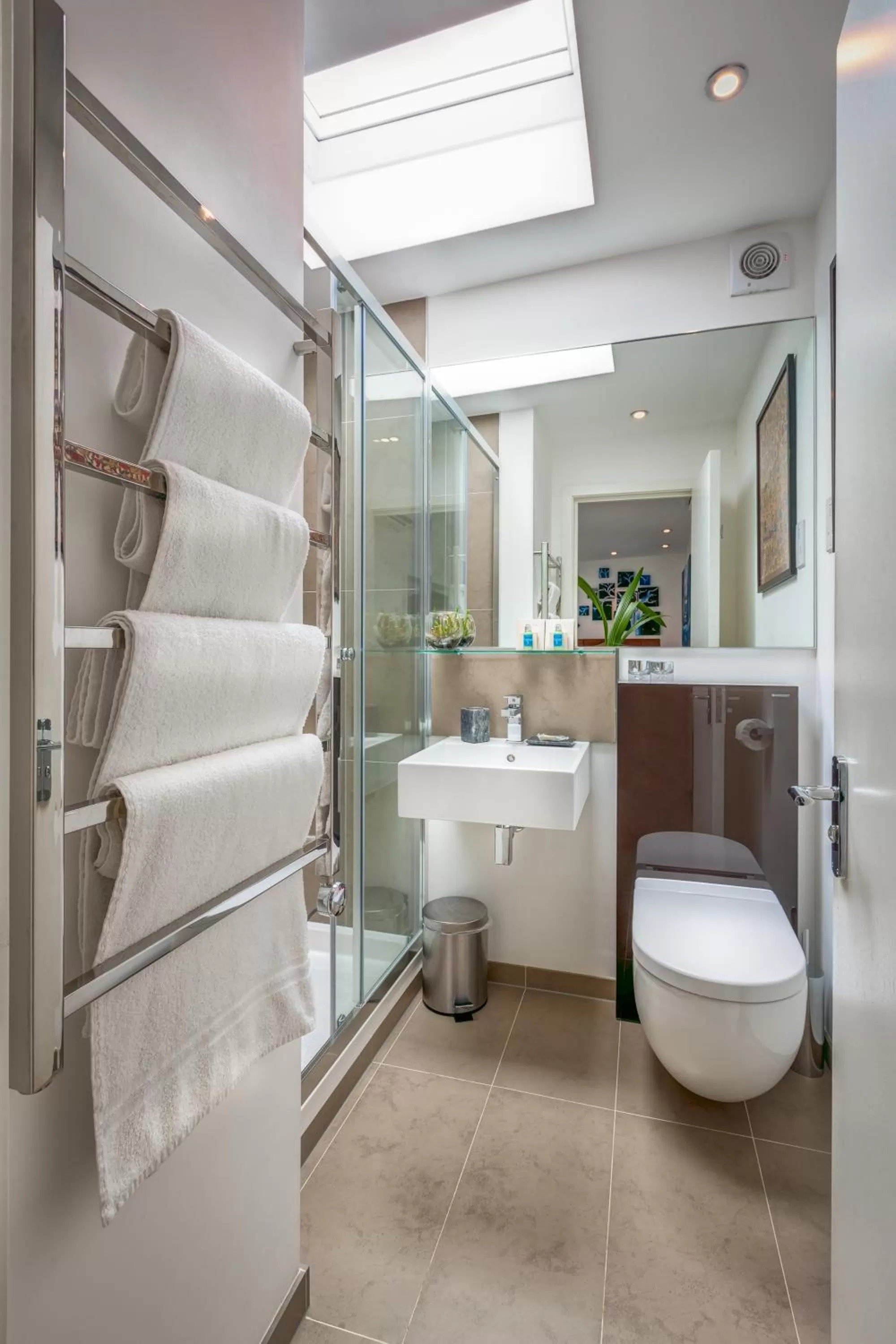 Bathroom in Hotel 55