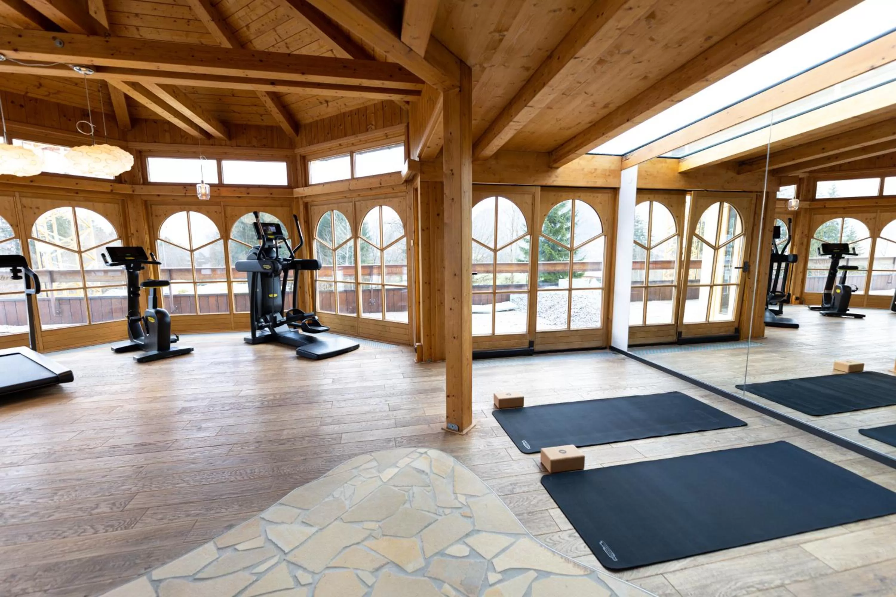 Fitness centre/facilities in Wellness Aparthotel "Lechlife" incl Pool - 400m zum LIFT