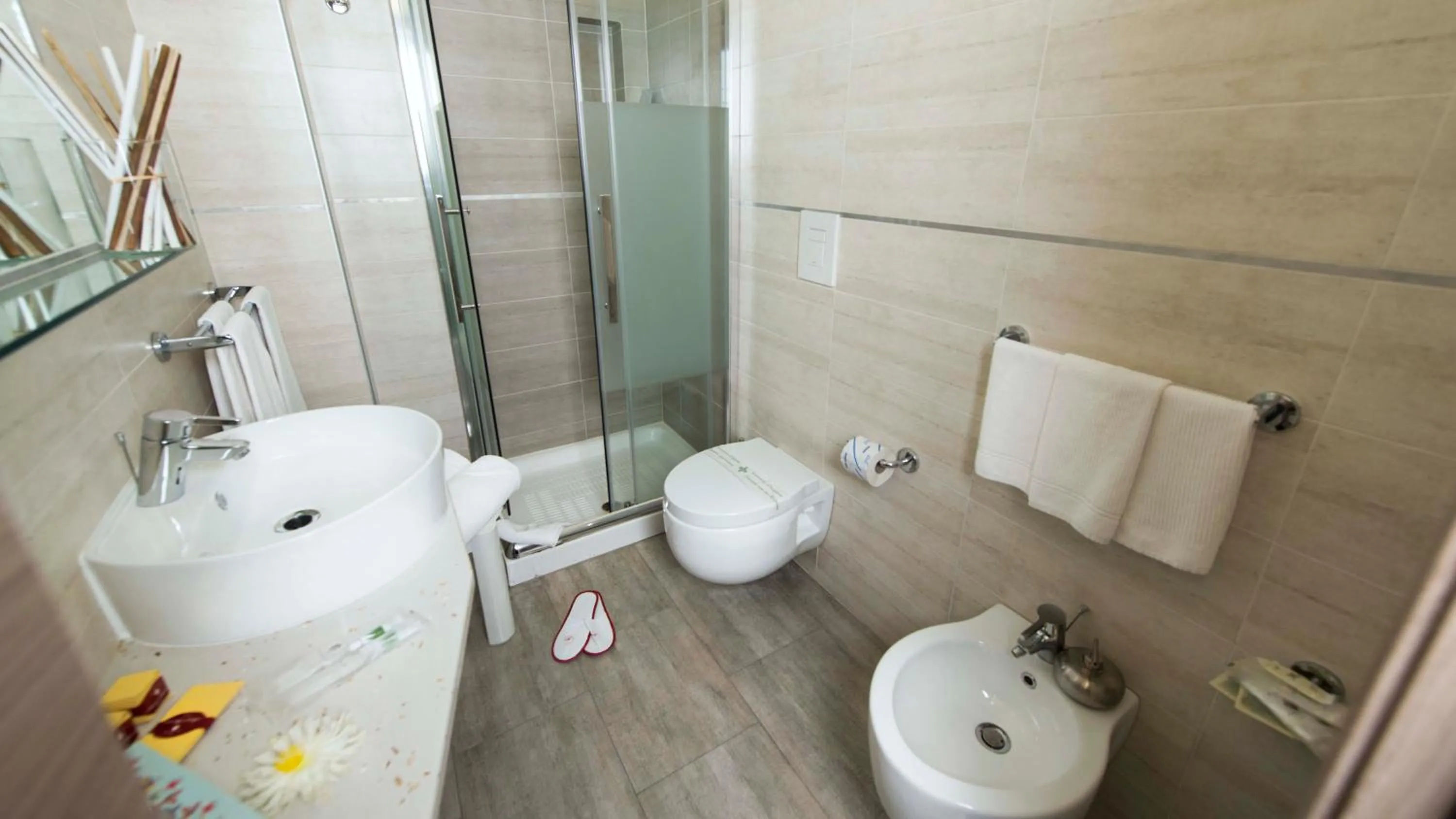 Bathroom in Hotel Florence Milano