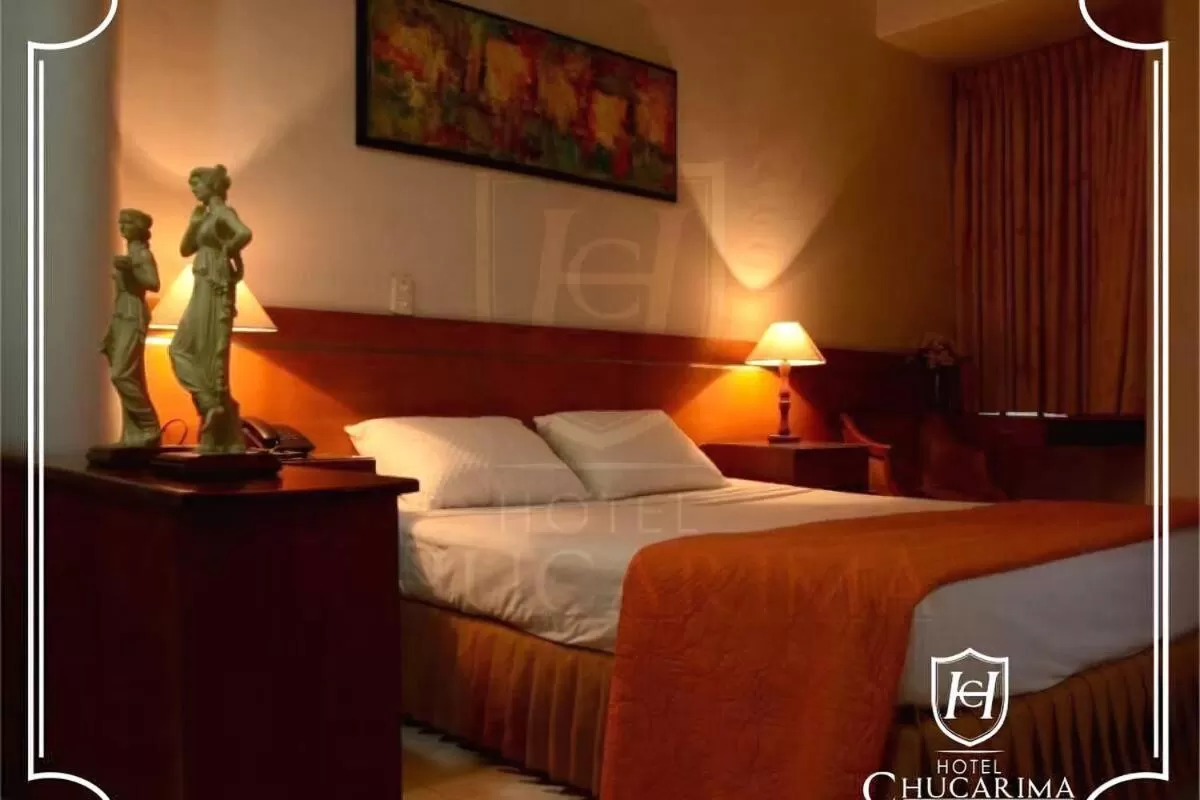 Bed in Hotel Chucarima