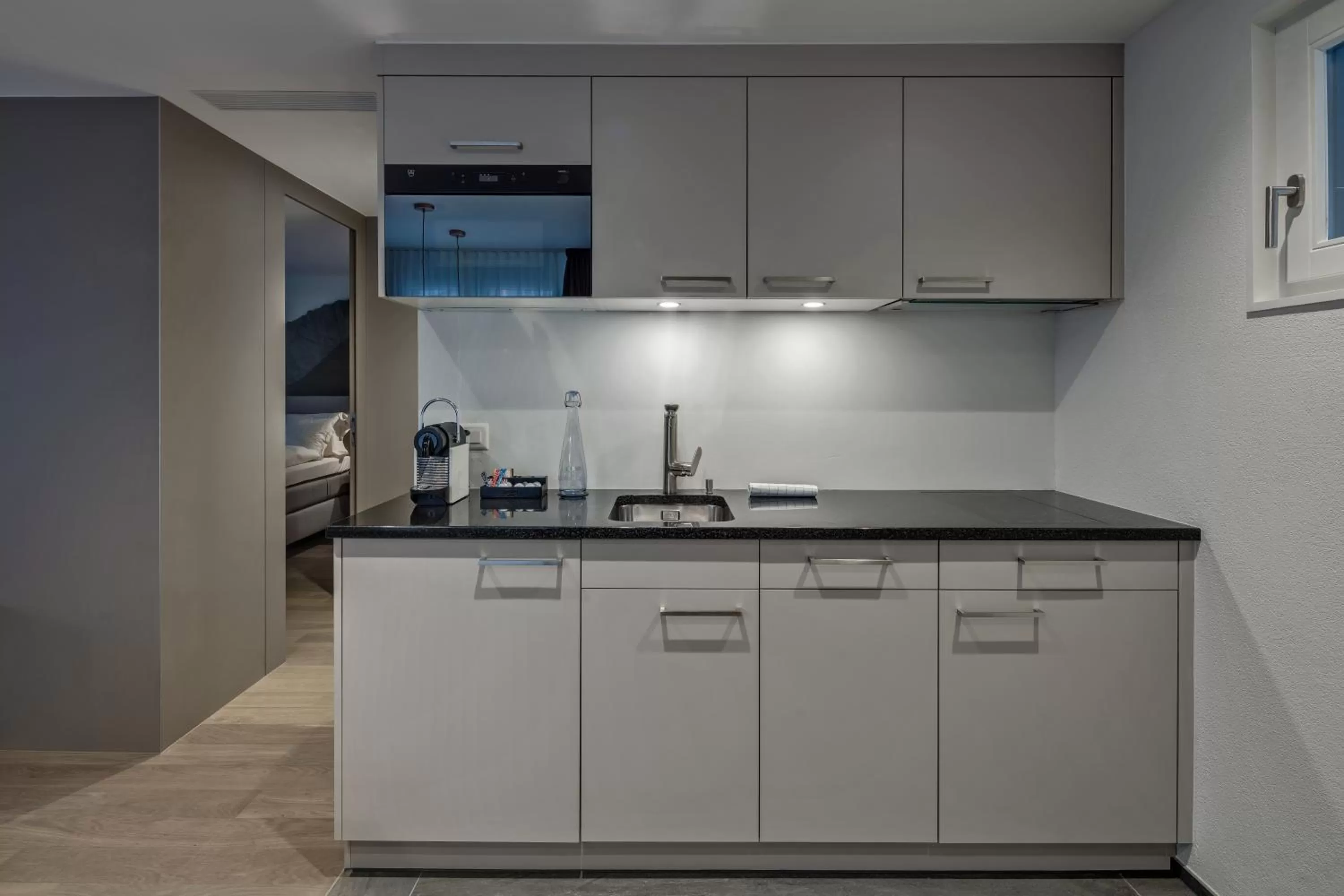 Kitchen or kitchenette in Royal St. Georges Hotel Interlaken - MGallery Collection