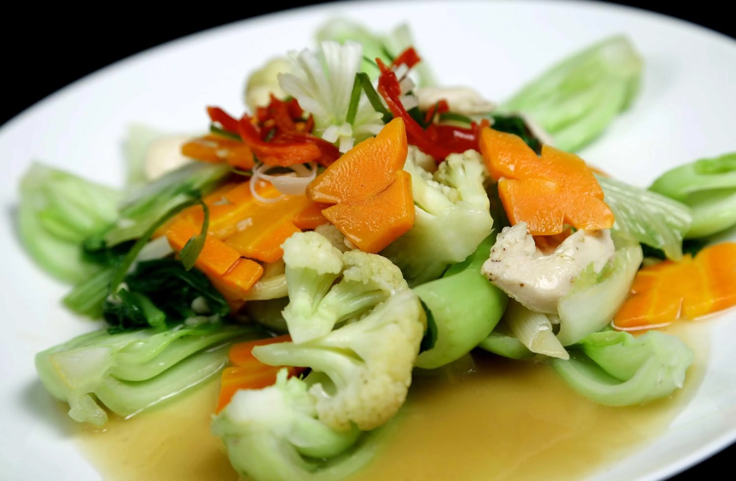 Food close-up in Laxston Hotel