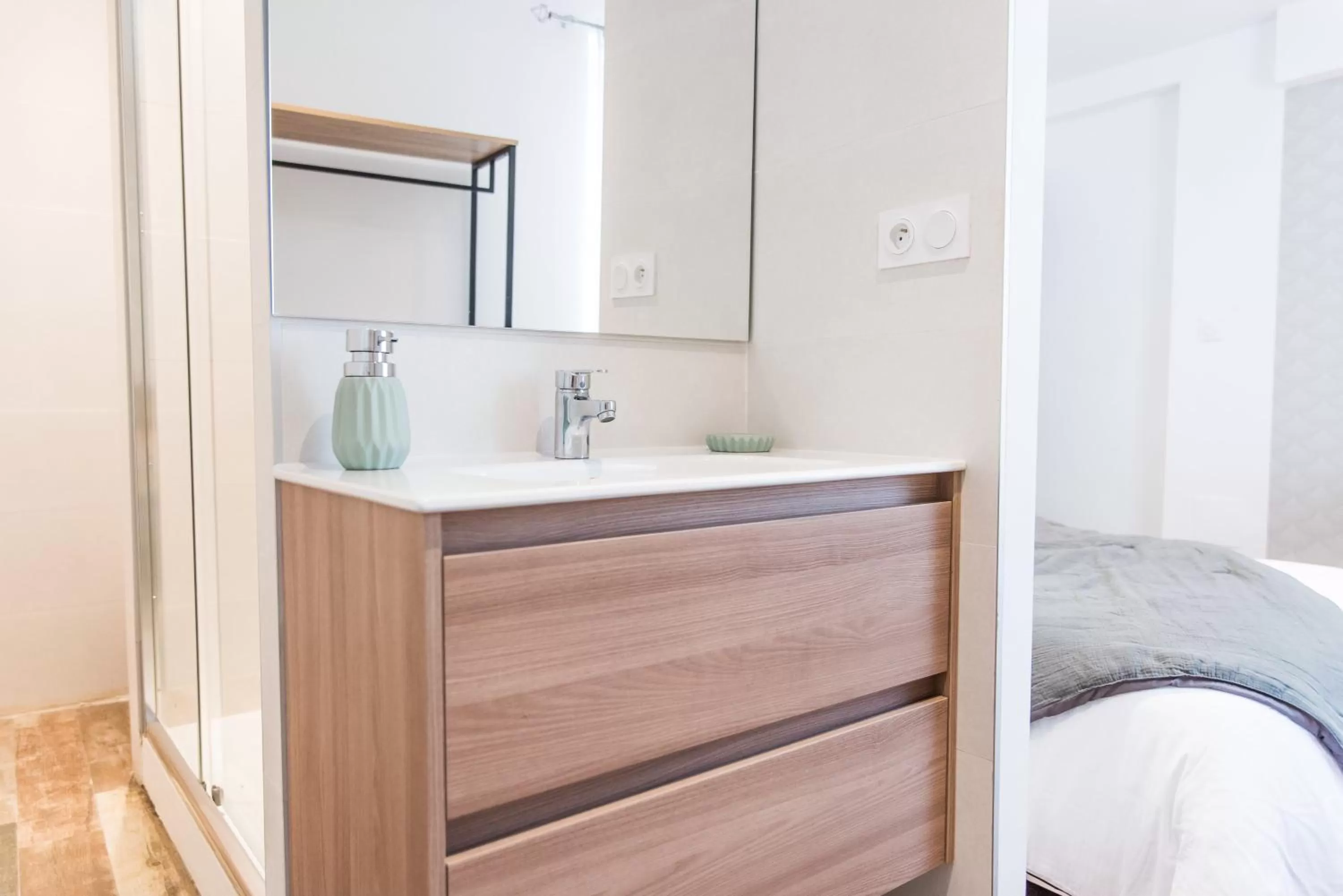 Bathroom in **Auberge de l'Aude**