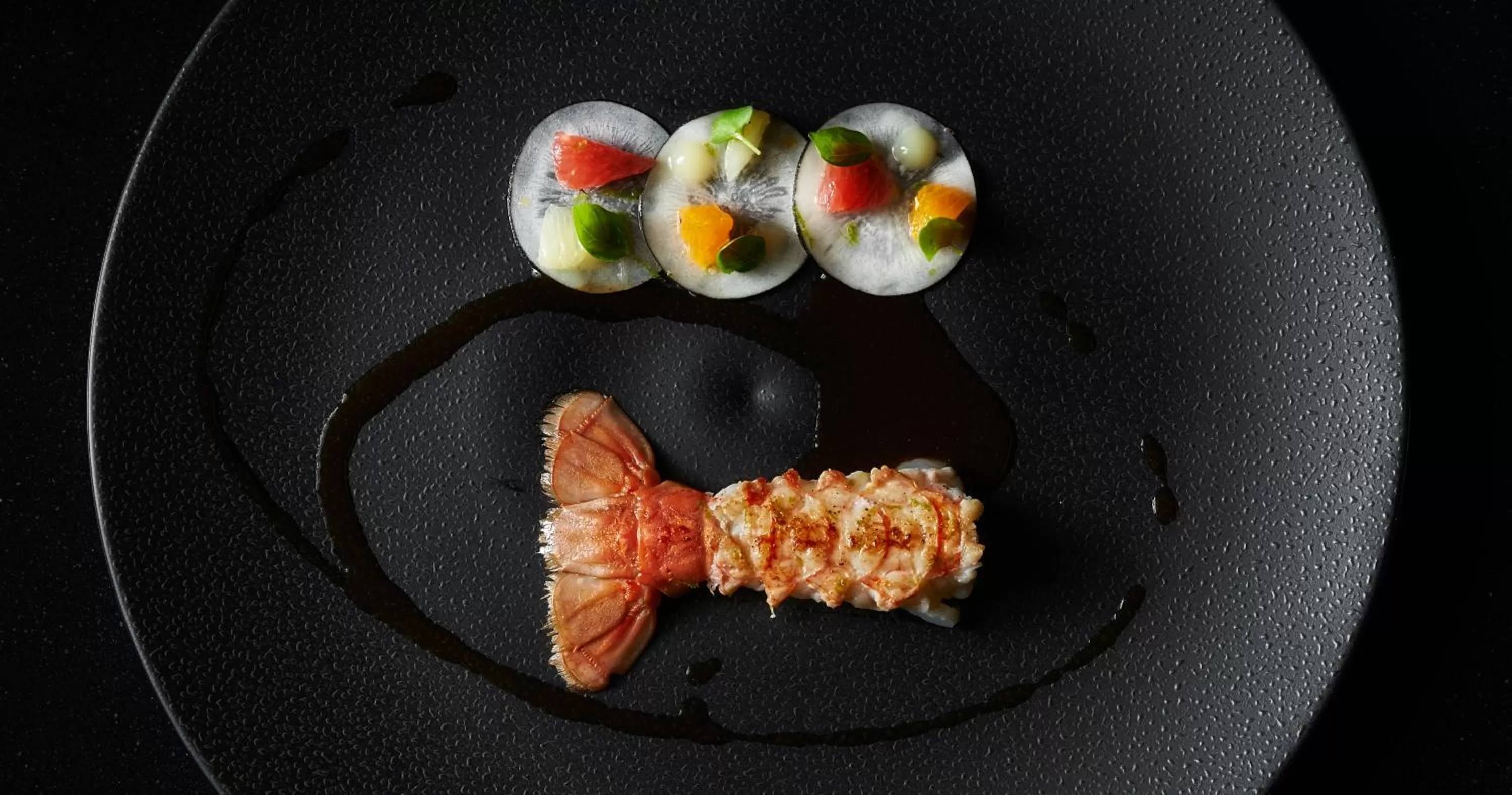 Food close-up in Relais & Châteaux La Maison Des Têtes