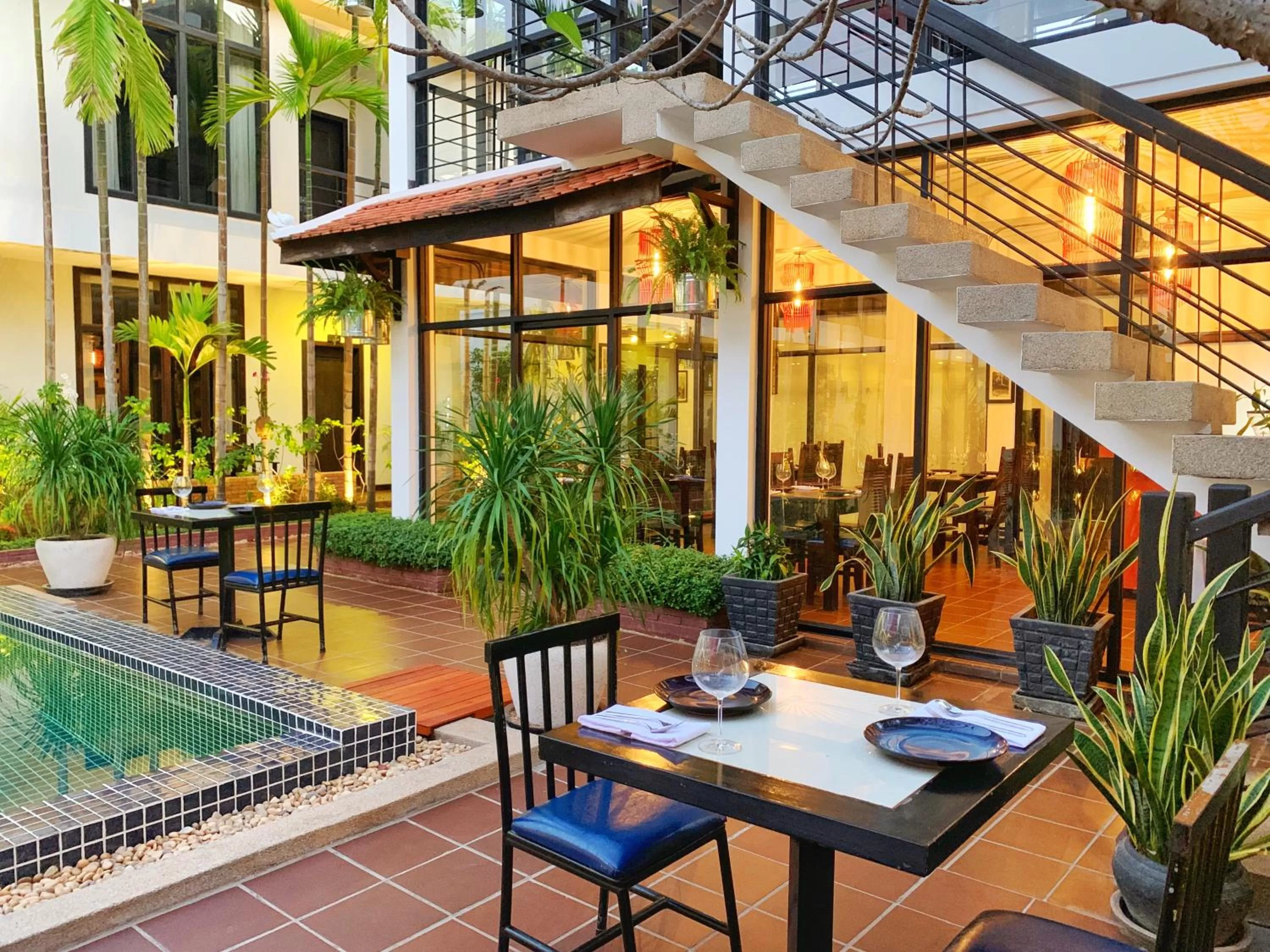 Swimming pool in The Bliss Angkor