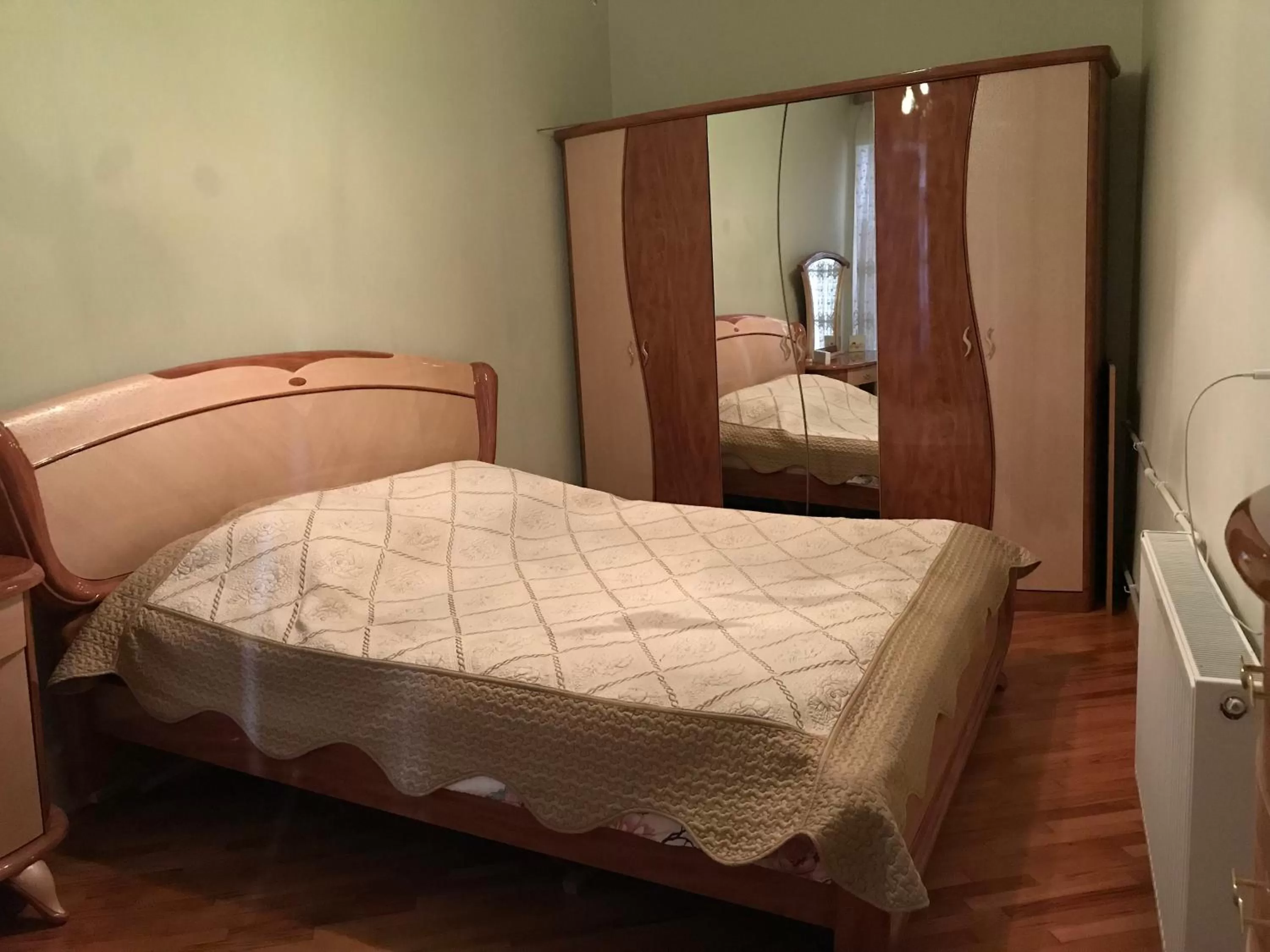 Bed in Nika's Guest House