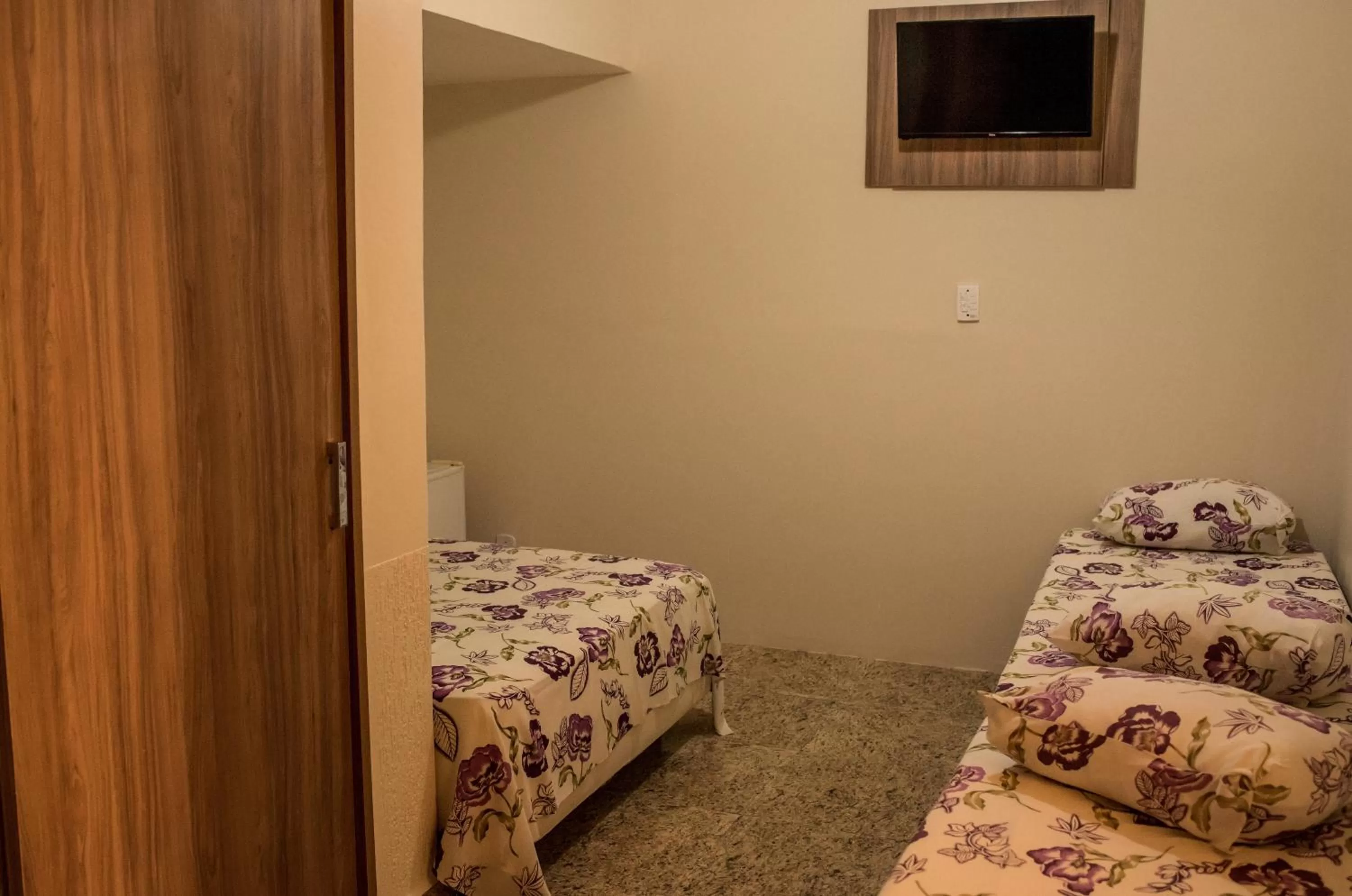 Bed in Pousada Rabake