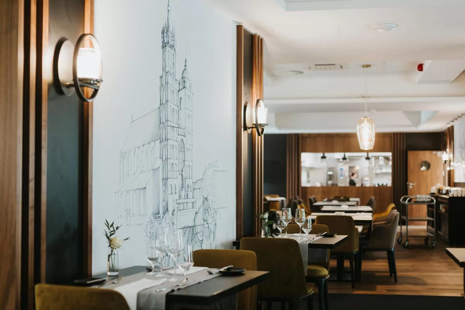 Restaurant/places to eat in Focus Hotel Premium Kraków