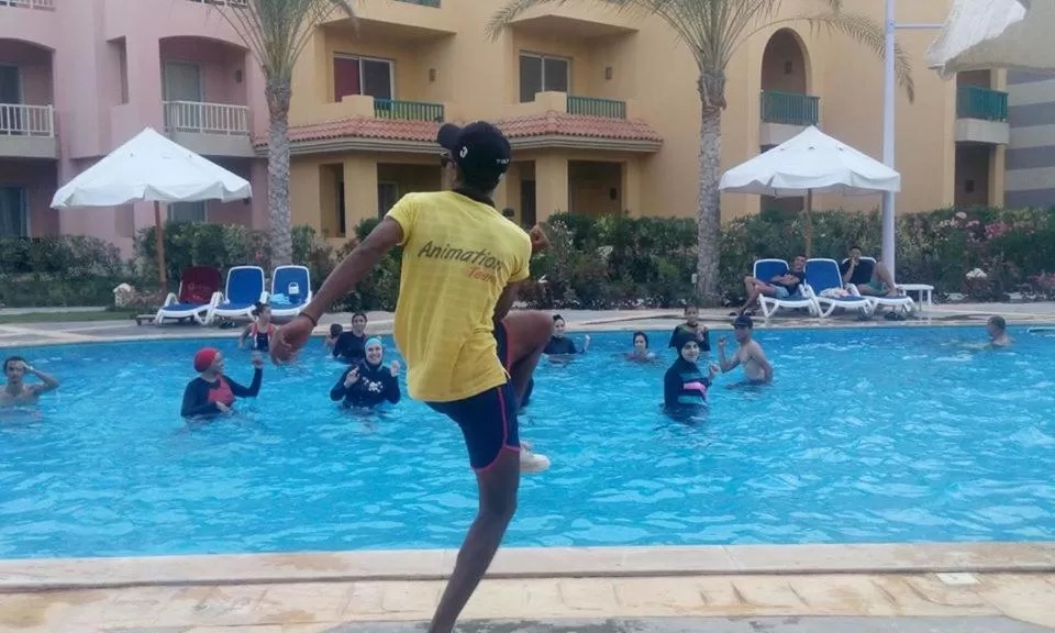 People in Porto matrouh chalets