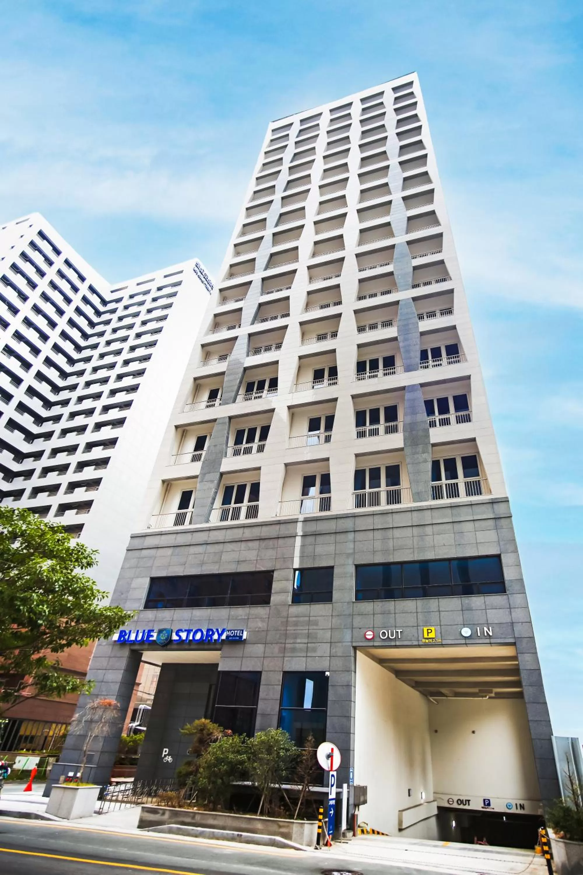 Property building in Haeundae Blue Story Hotel