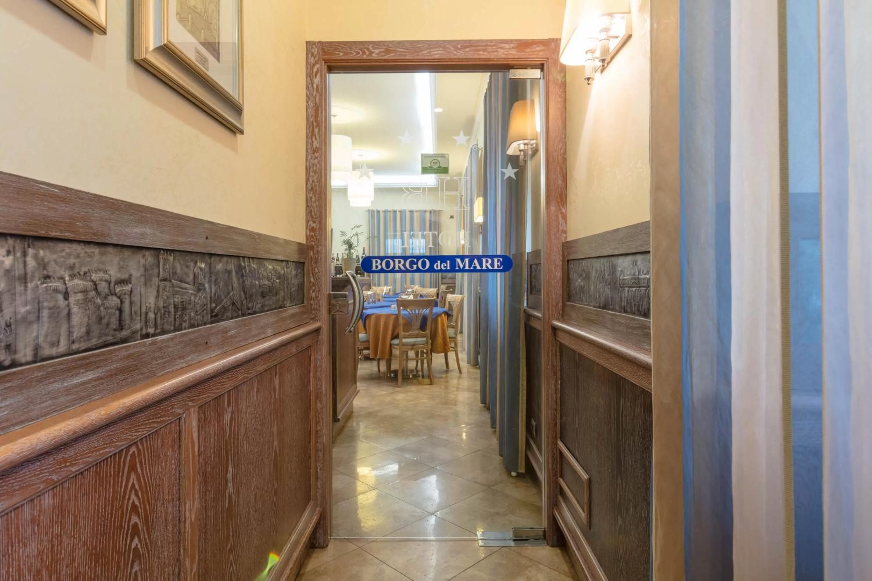 Lobby or reception in Hotel Borgo Del Mare