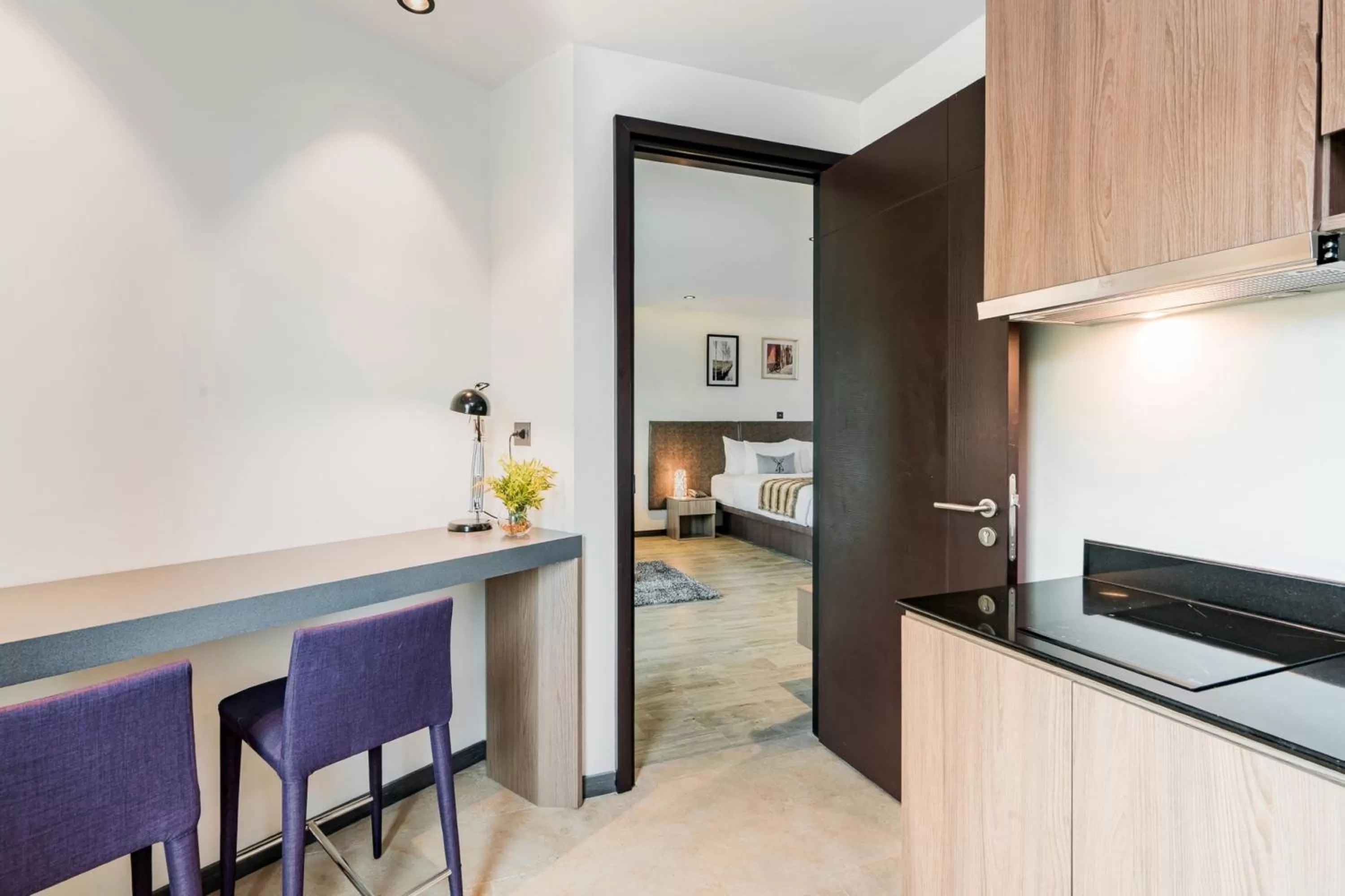 Dining area in SureStay Plus by Best Western T Pattaya