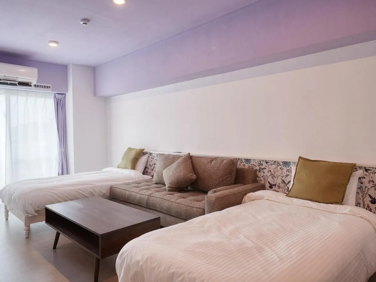 Bed in Glory island okinawa SOBE