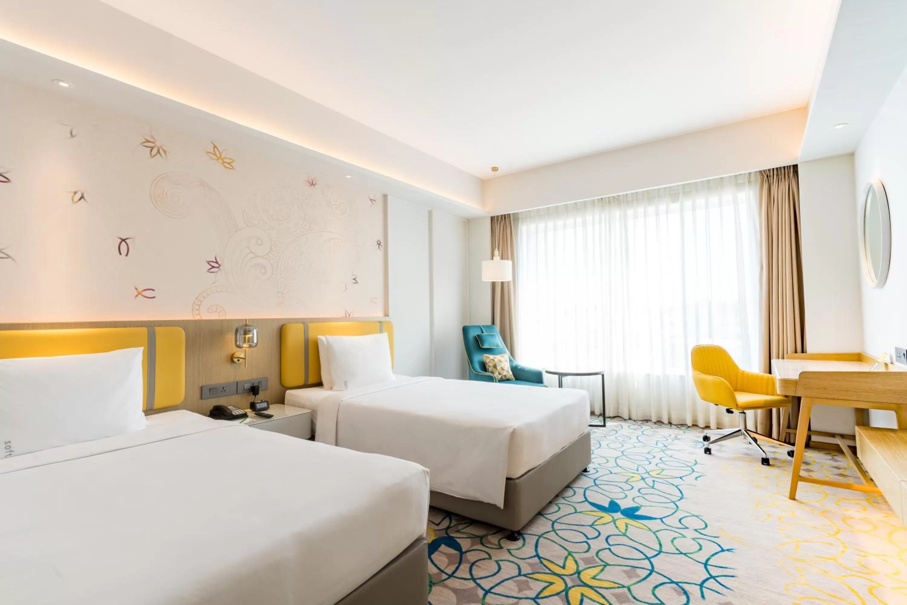 Bed in Holiday Inn Lucknow Airport by IHG