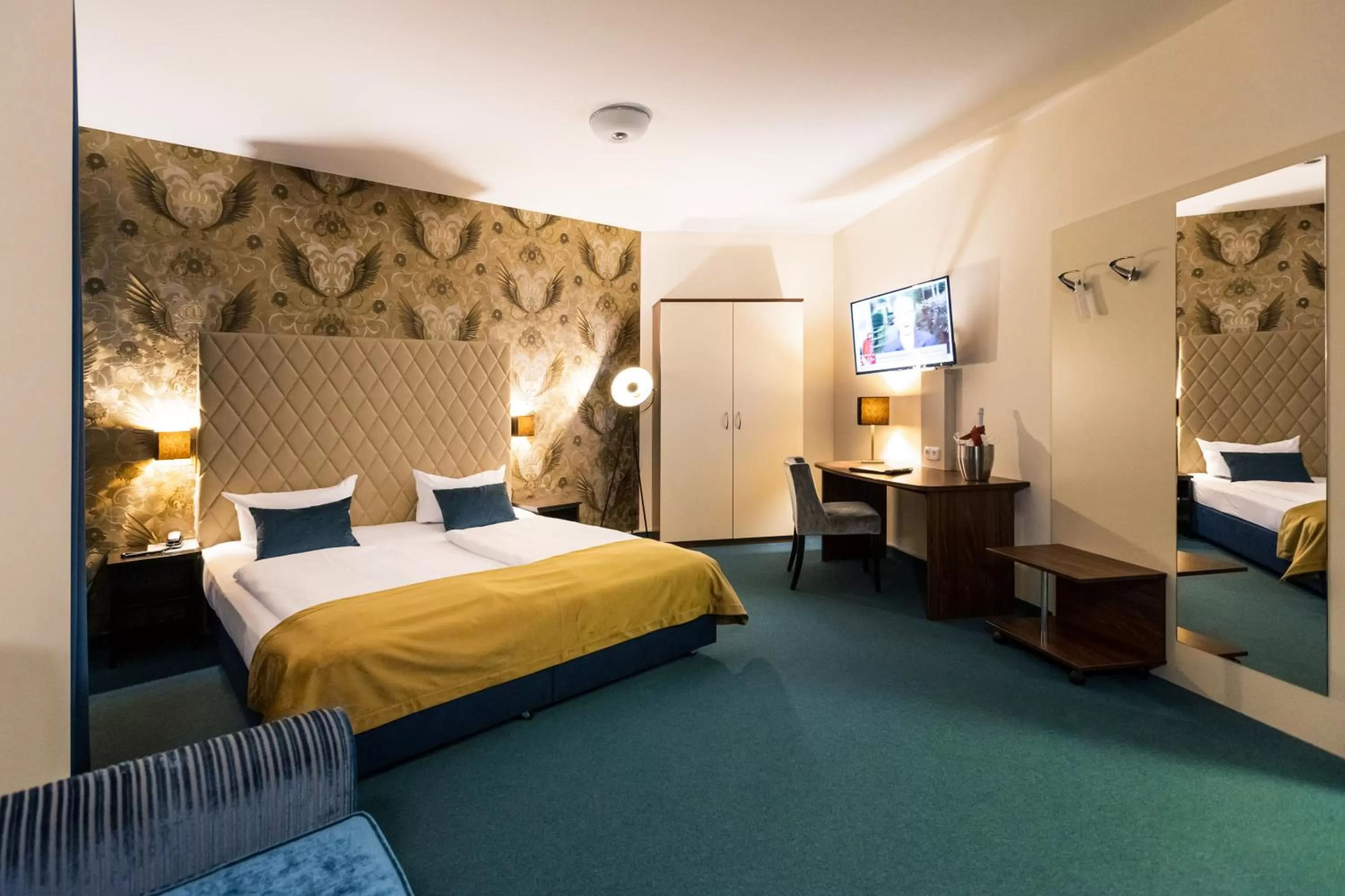 Bed in Royal International Leipzig