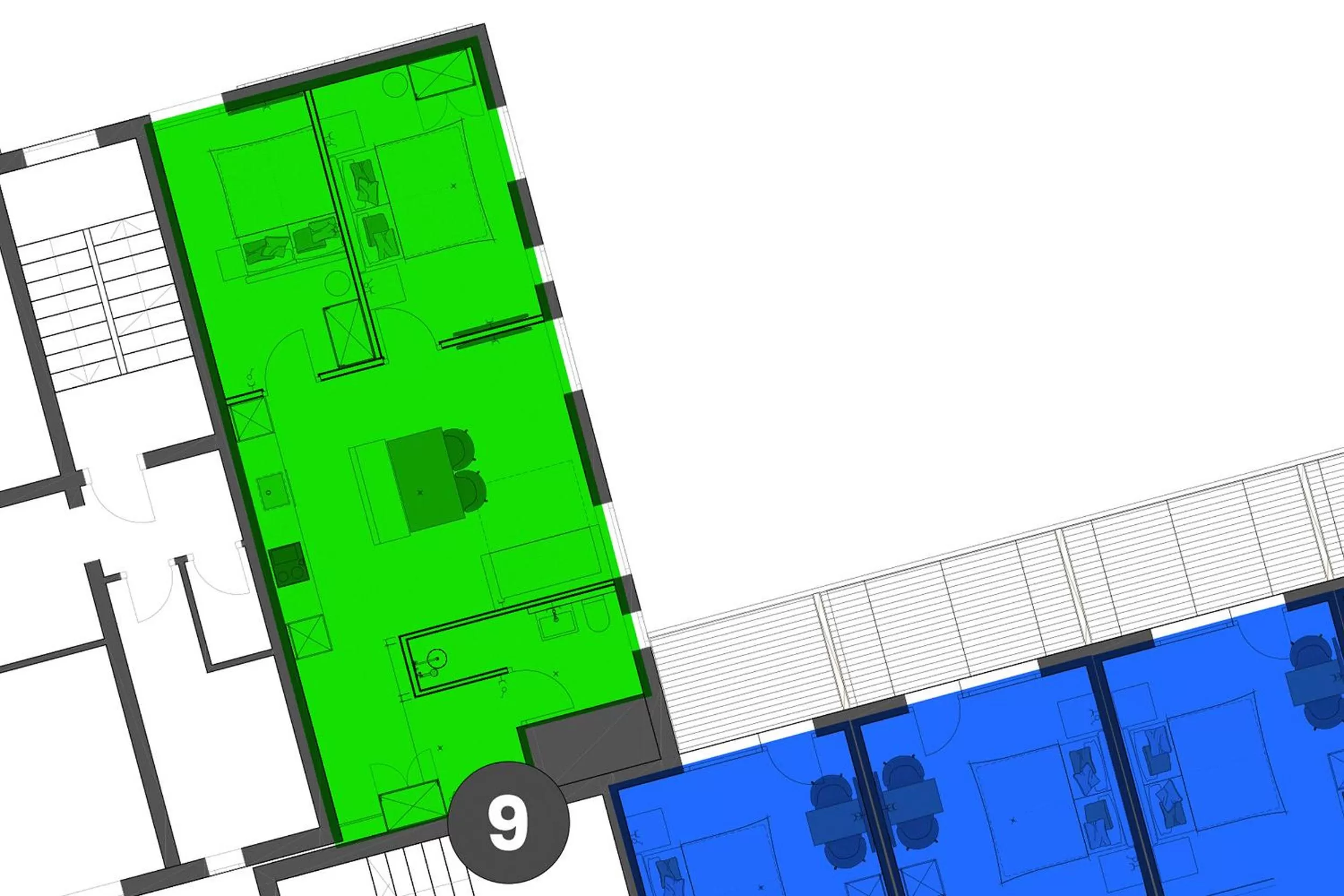 Floor plan in Max Studios