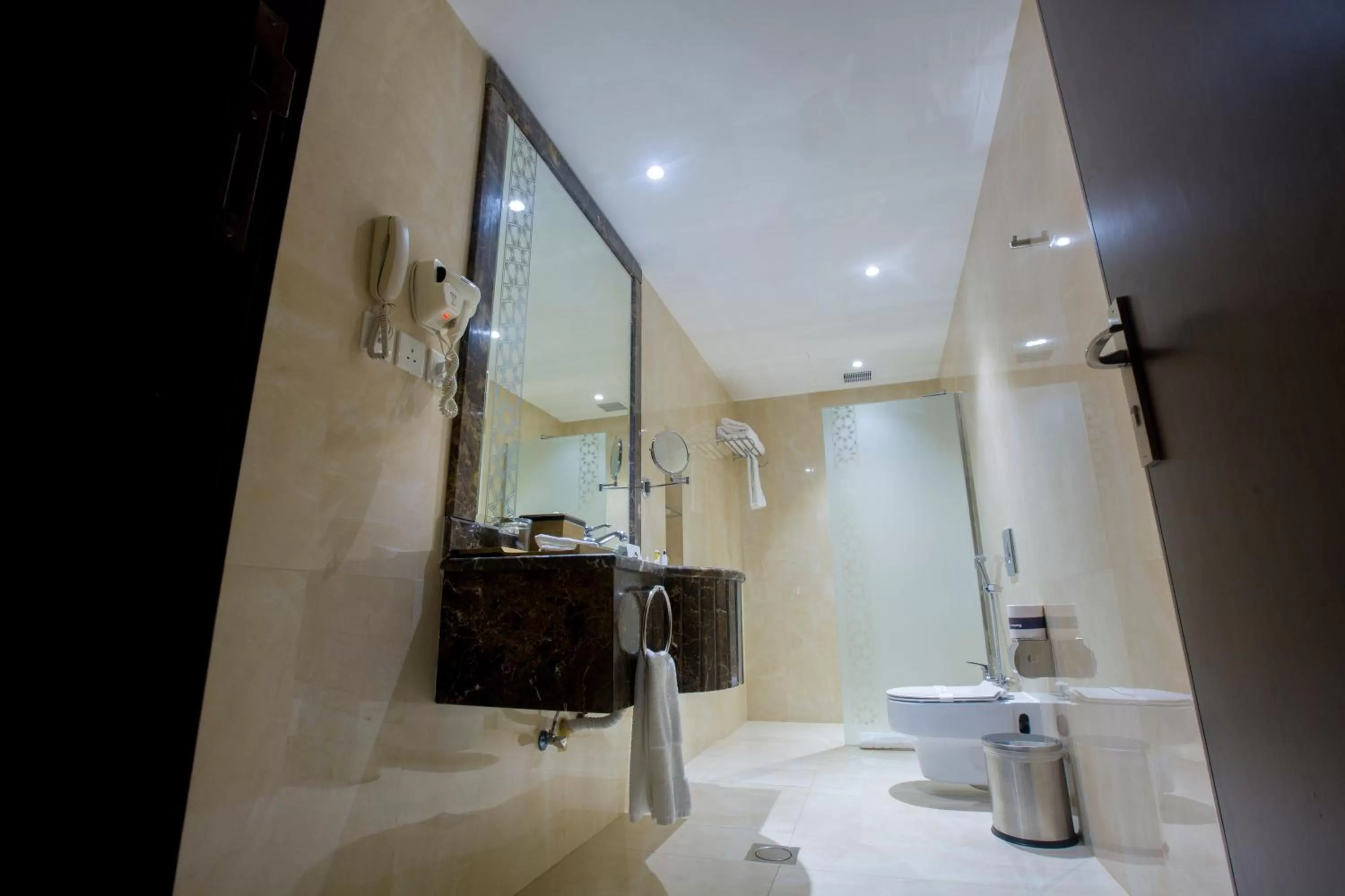 Bathroom in Swiss In Tabuk Hotel