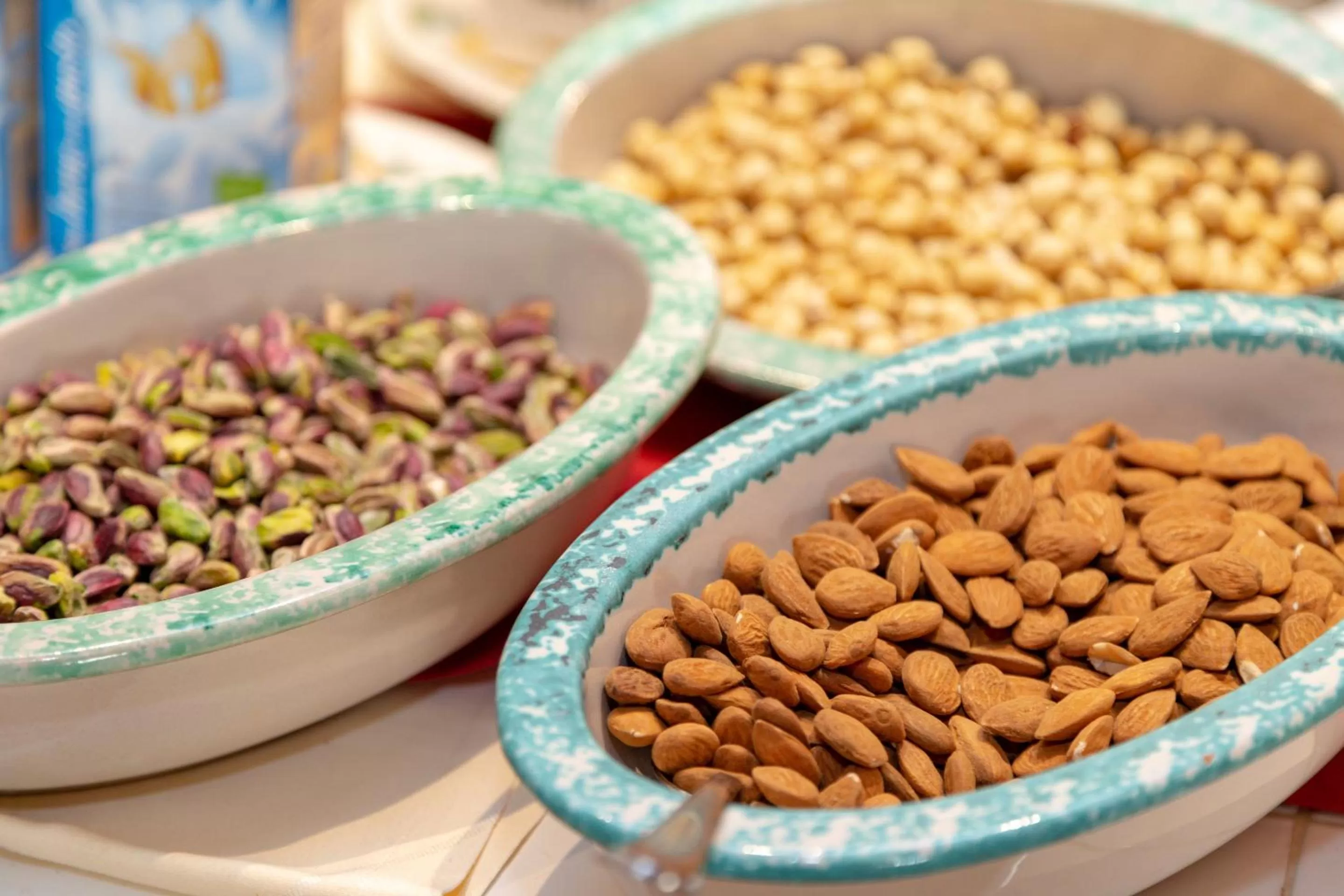 Buffet breakfast in Hotel Ariston and Palazzo Santa Caterina